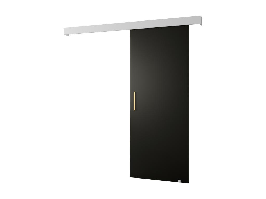 Puertas correderas Salwador I 80x204 cm (Negro / Tucasago / Dorado)