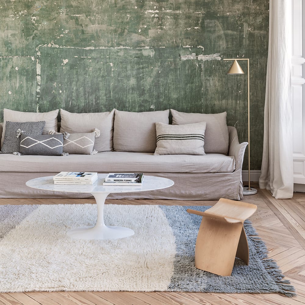 Lorena Canals Woolable Vloerkleed 200 x 300 cm - Vintage Blue