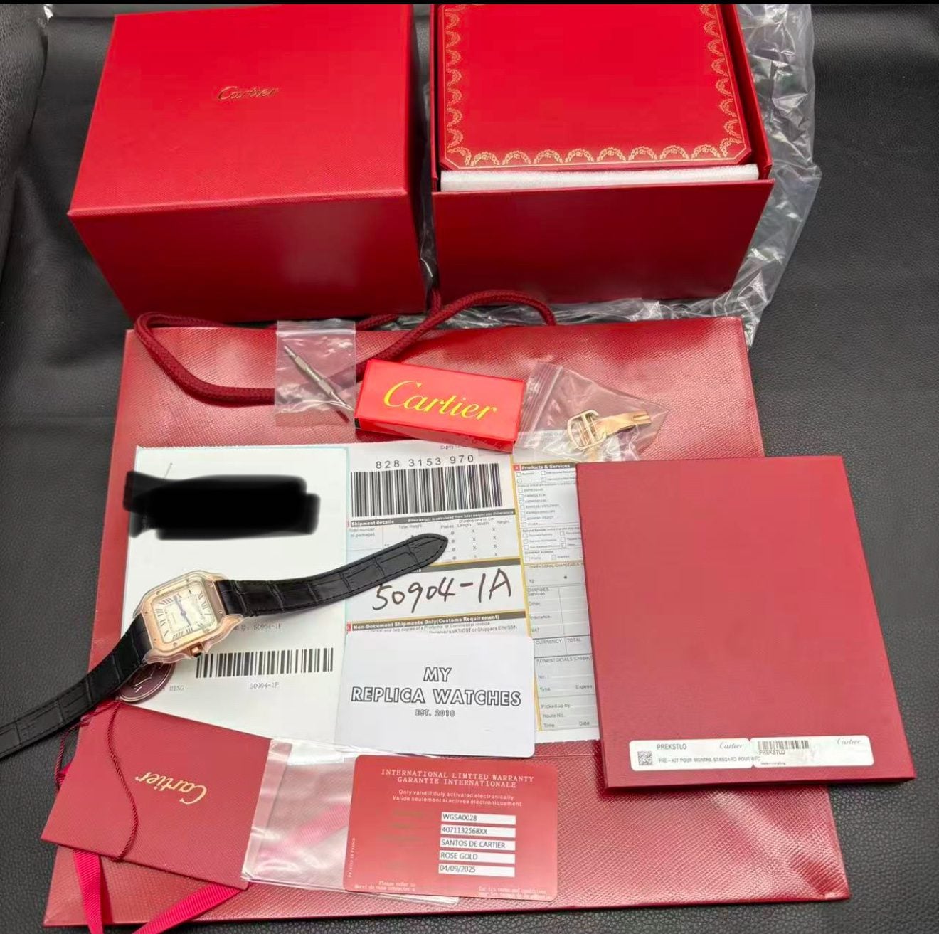 Replica Cartier Santos WGSA0012 Watch