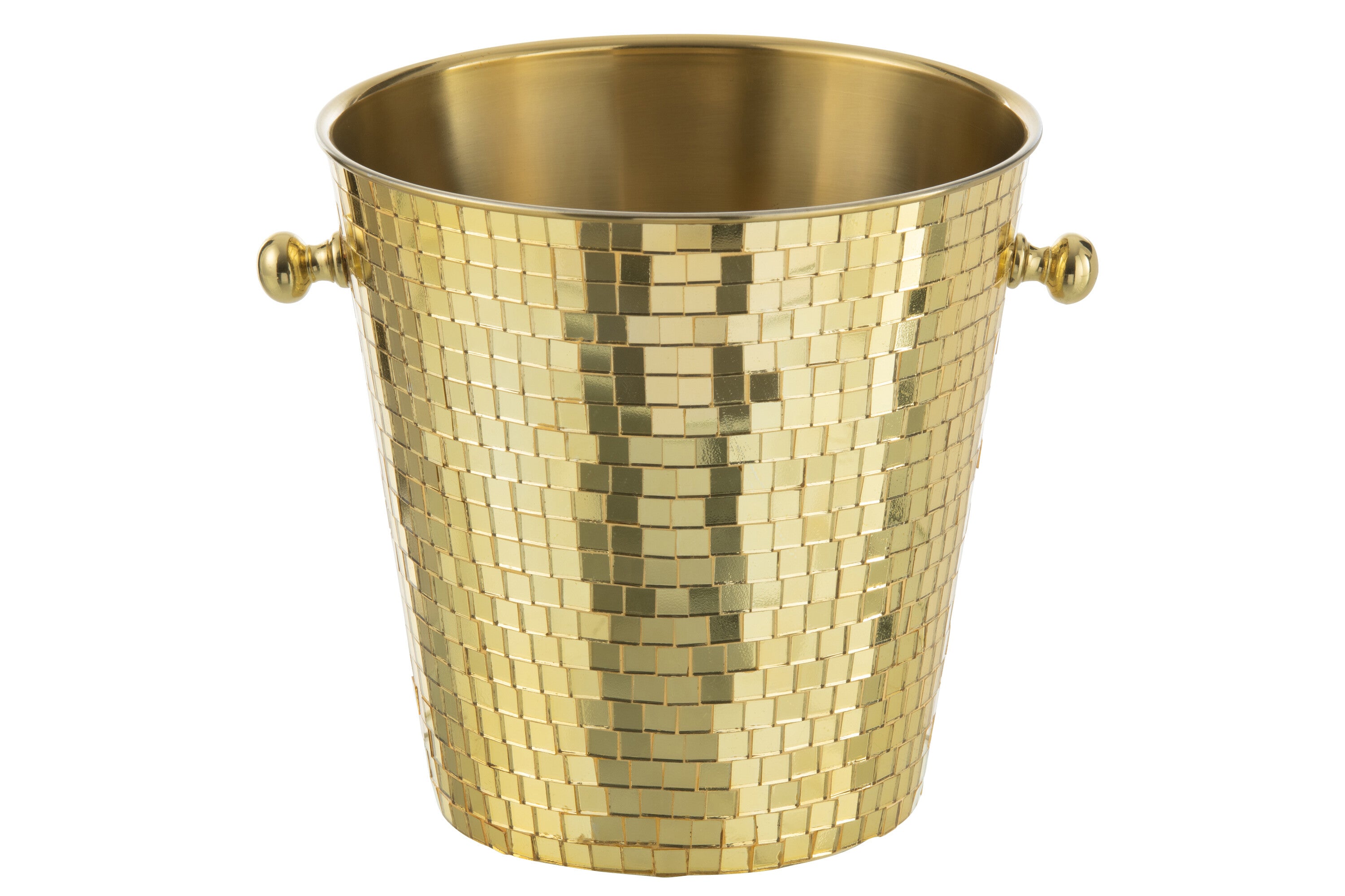 J-Line ijsemmer - roestvrij - goud