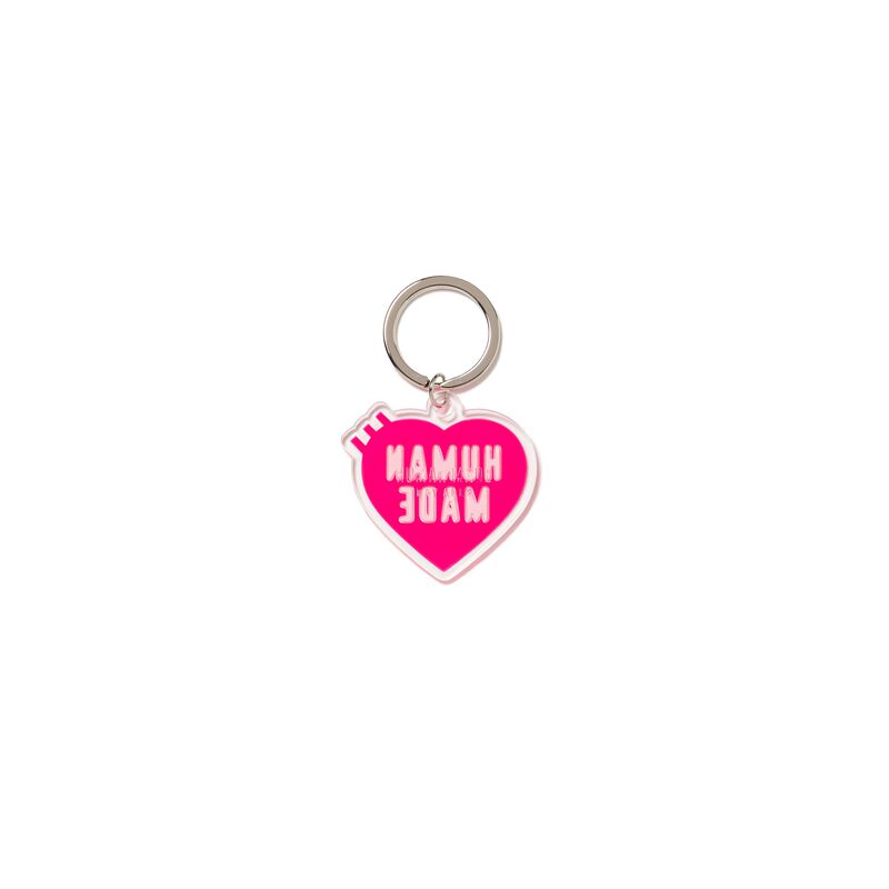 HUMAN MADE HEART KEYRING