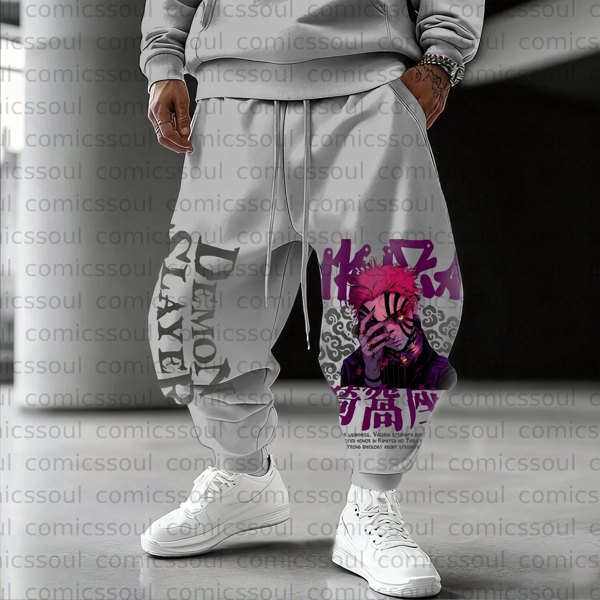 Unisex Anime Inspired Vintage Plush Pants