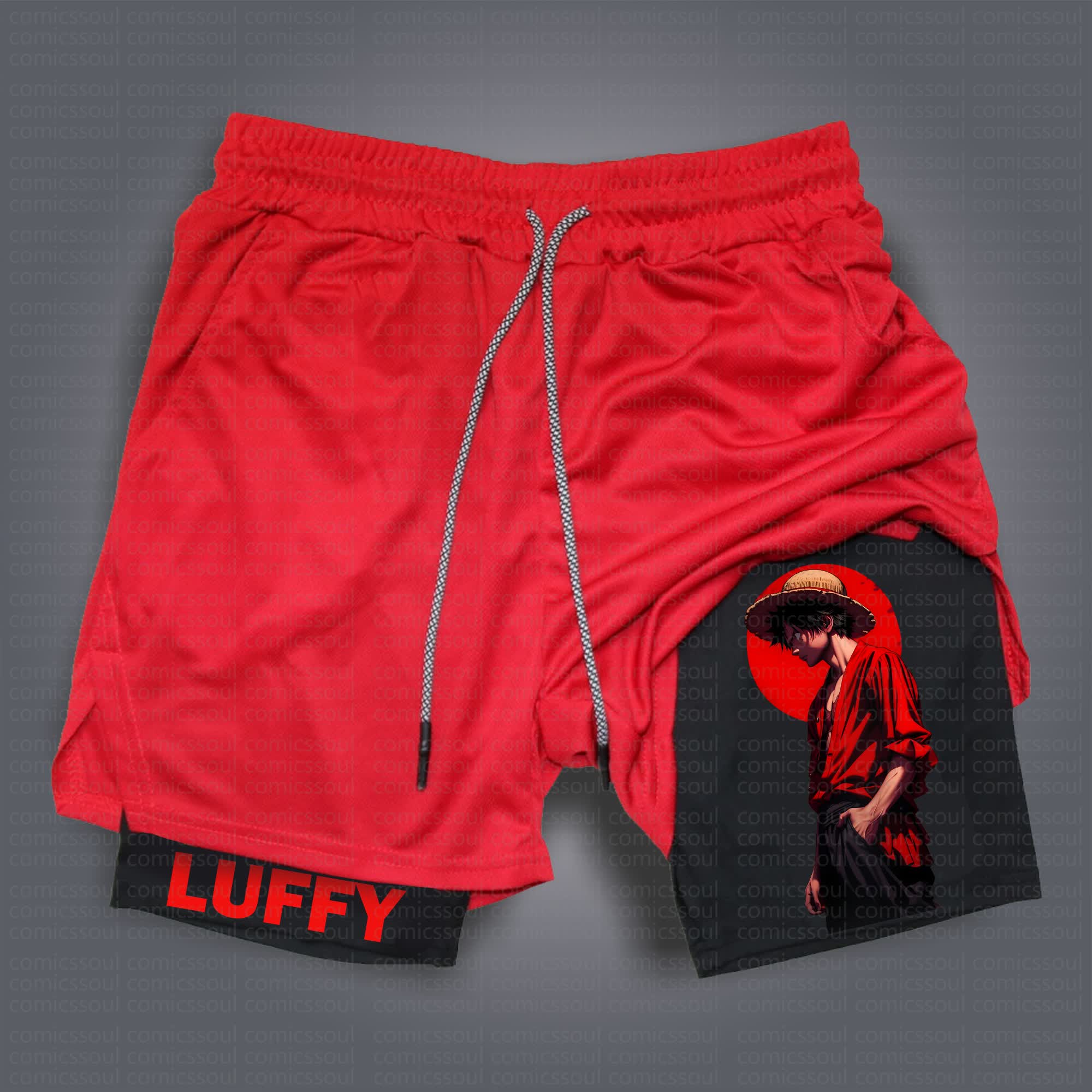 Unisex Casual Anime Streetwear Shorts 丨Comicssoul