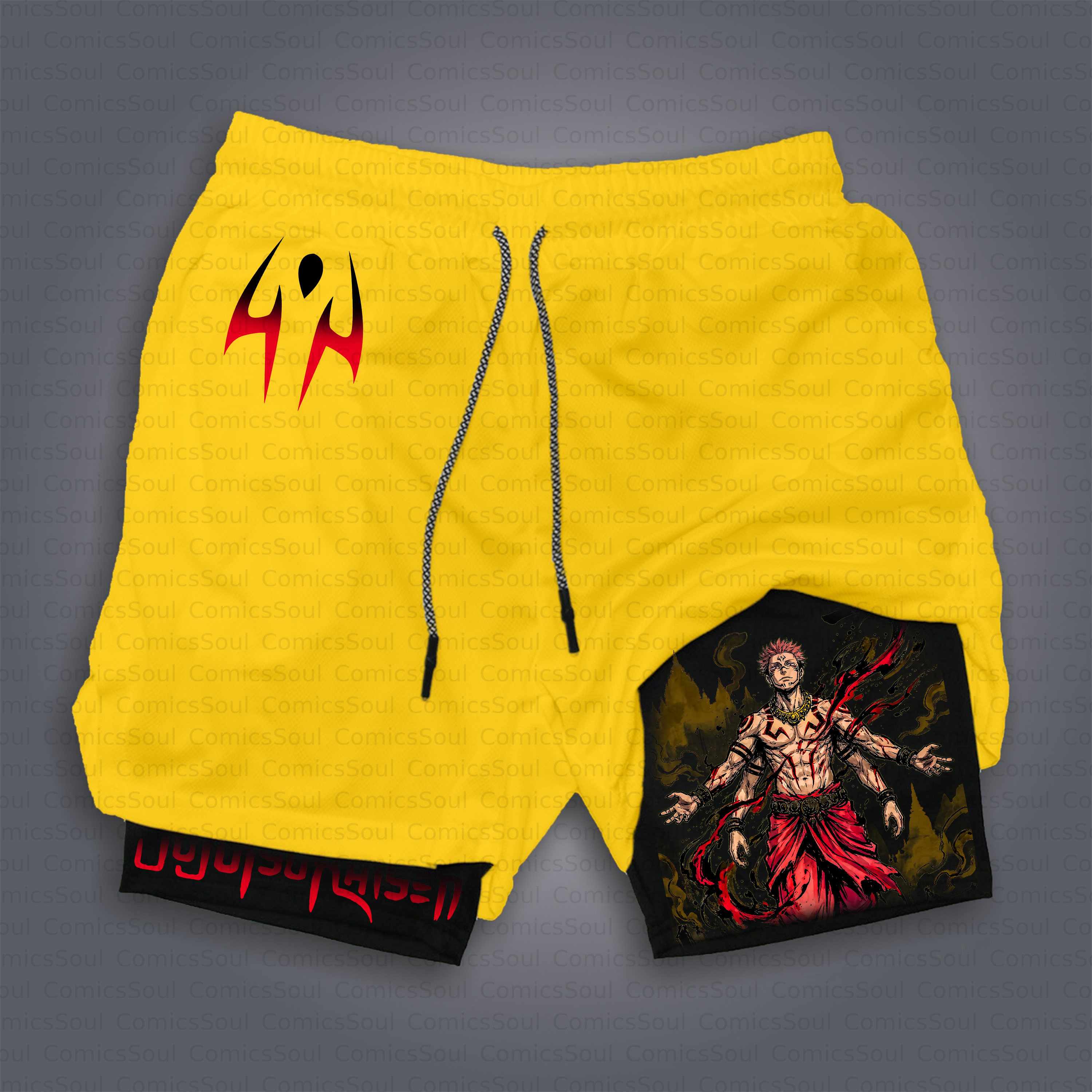 Unisex Casual Anime Style Shorts