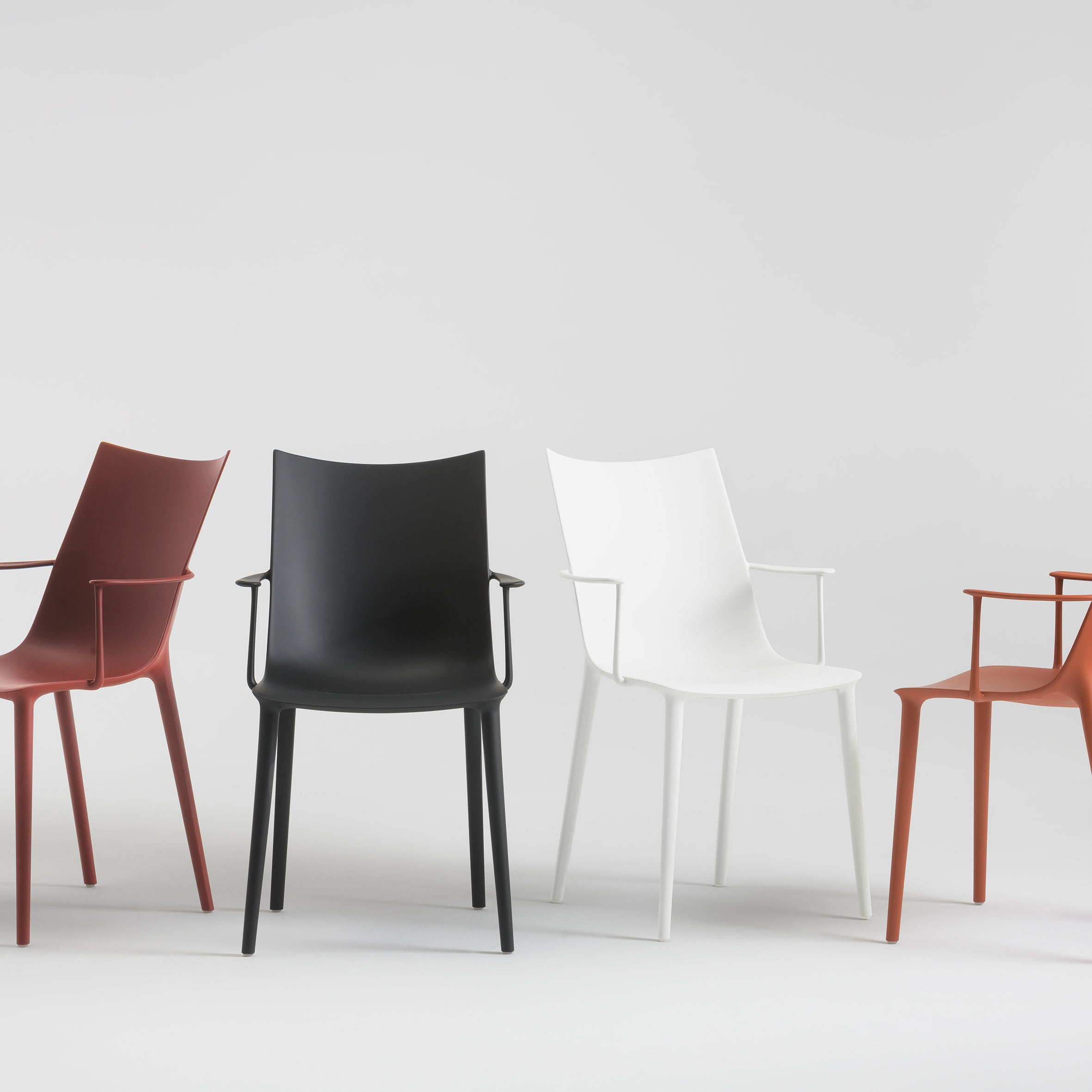 Kartell H.H.H. Eetkamerstoel - Zwart