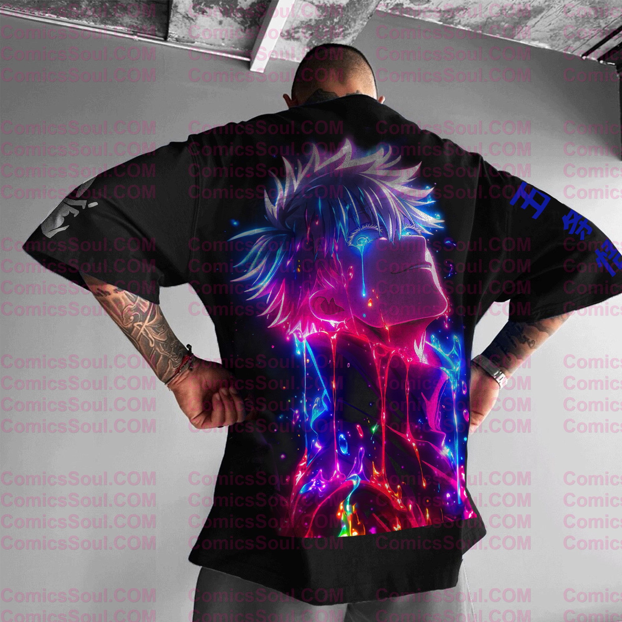 plus velvetUnisex Anime Inspired Vintage T-Shirt