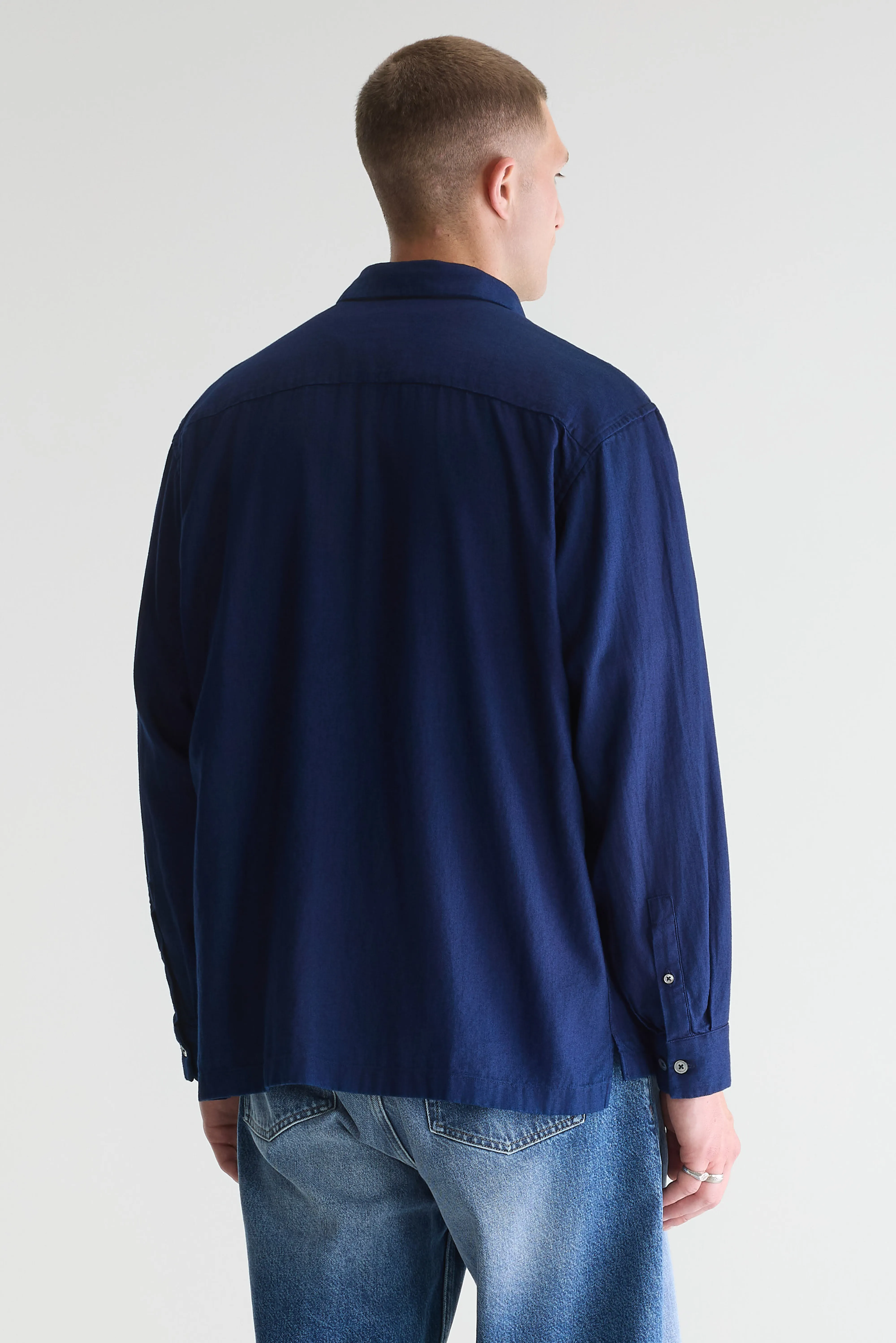 Bellerose Flip relaxed shirt (261 / M / INDIGO)