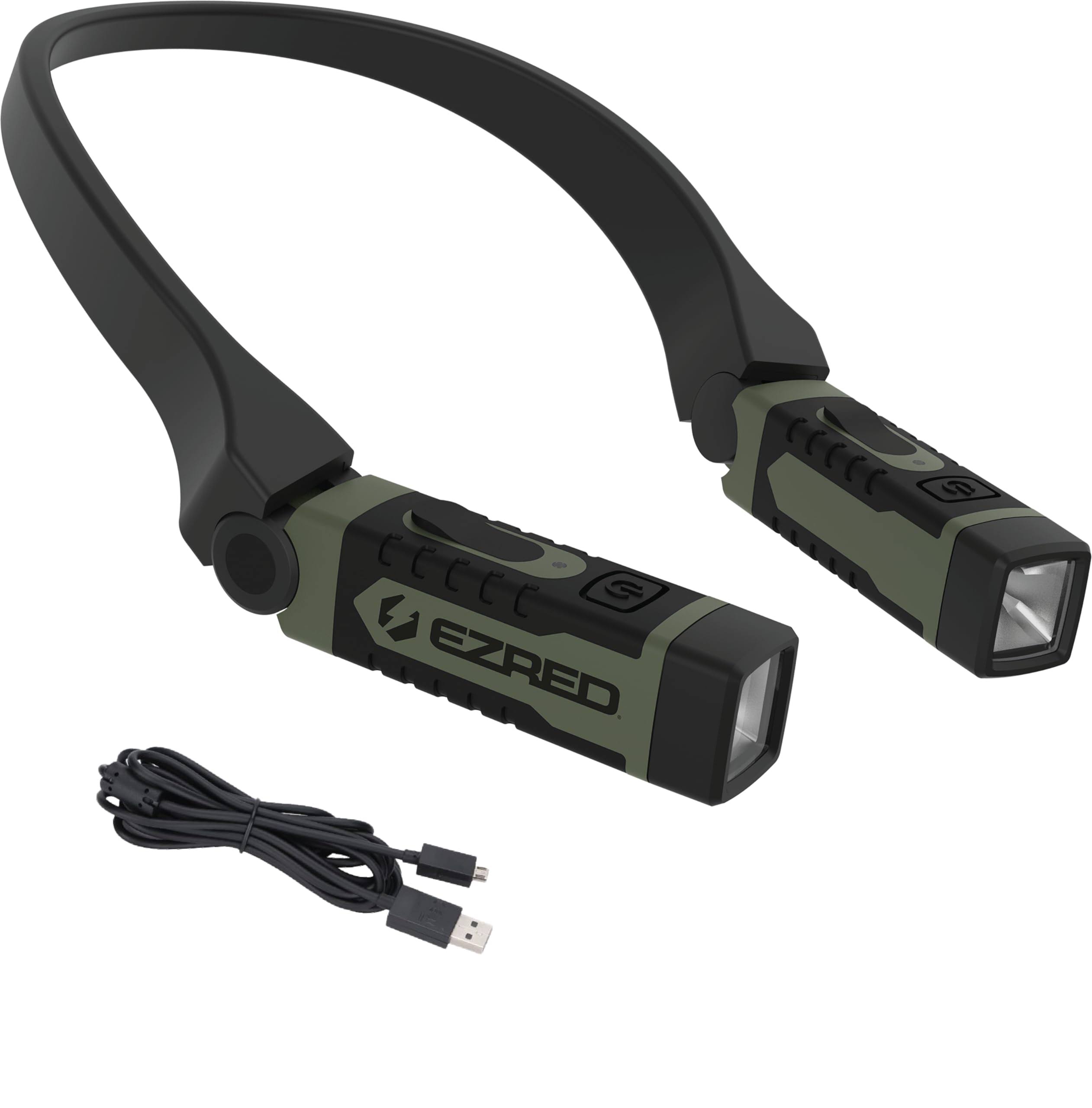 EZRED Anywear Rechargeable Neck Light for Hands-Free Lighting(Soft Green)