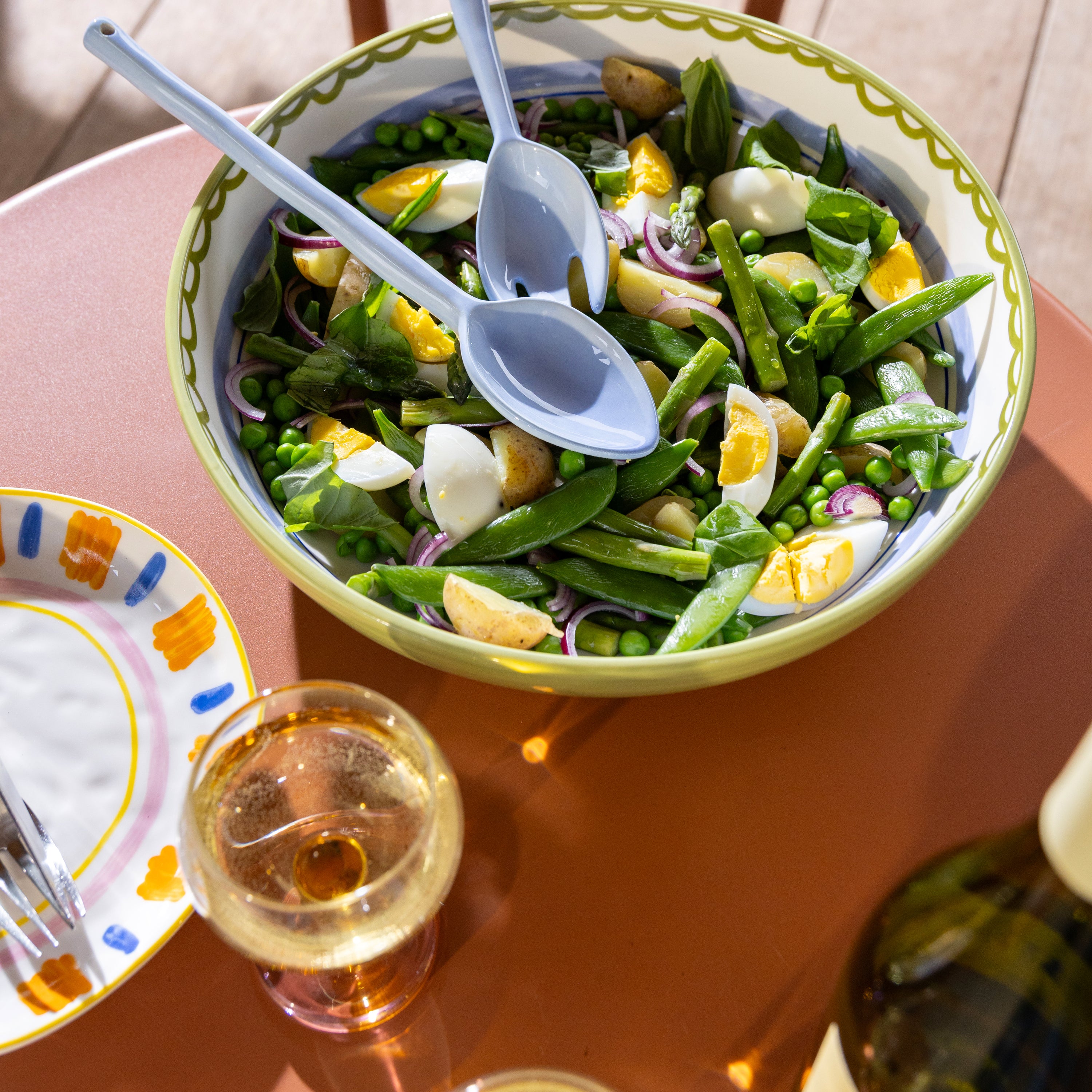 &k amsterdam Boavista Saladebestek - Blauw