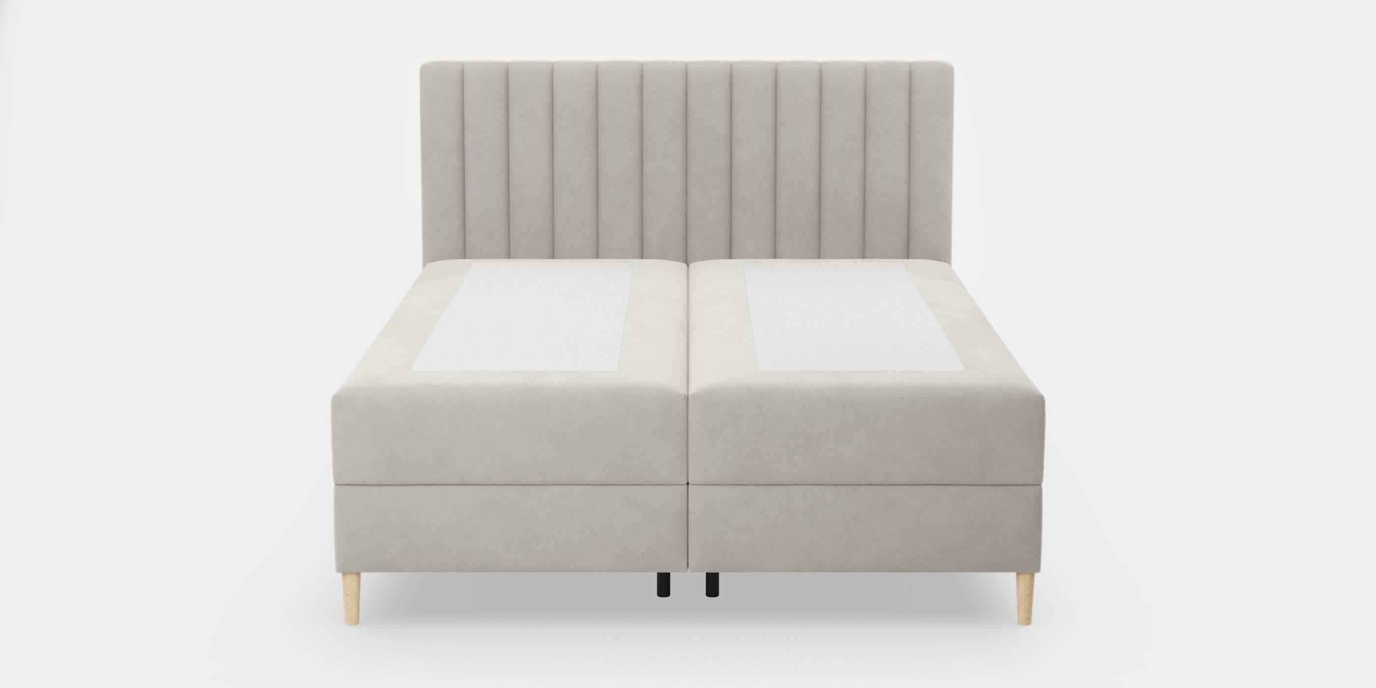 Blokker Pazara Boxspring met Opbergruimte 160 x 200 cm - Beige / Natur