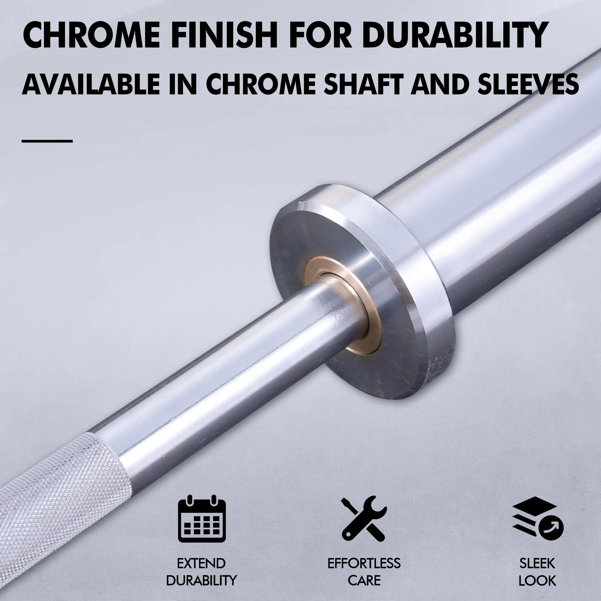 Mikolo 7ft Olympic Barbell, Barbell for Weightlifting and Powerlifting 45lb, Olympic Bar for 1500lbs Capacity, Weight Bar Fit 2-?Standard Weights - Image 49