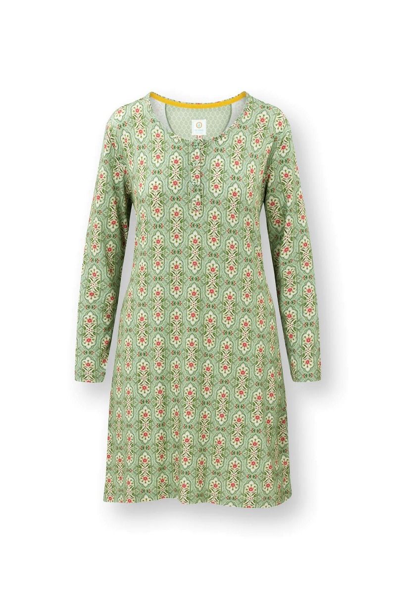 Desiree Long Sleeve Nightdress Jabalini Light Green