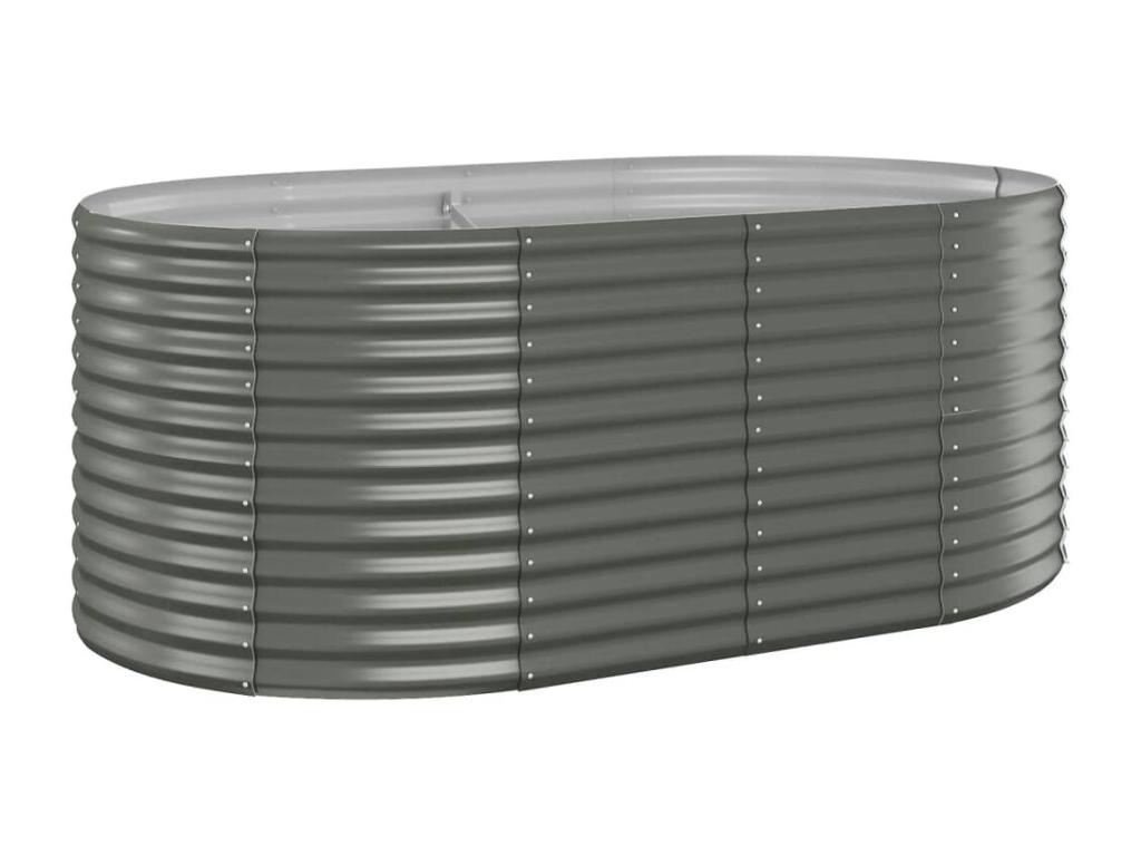 Decoratodo acero recubrimiento polvo gris 175x100x68 cm