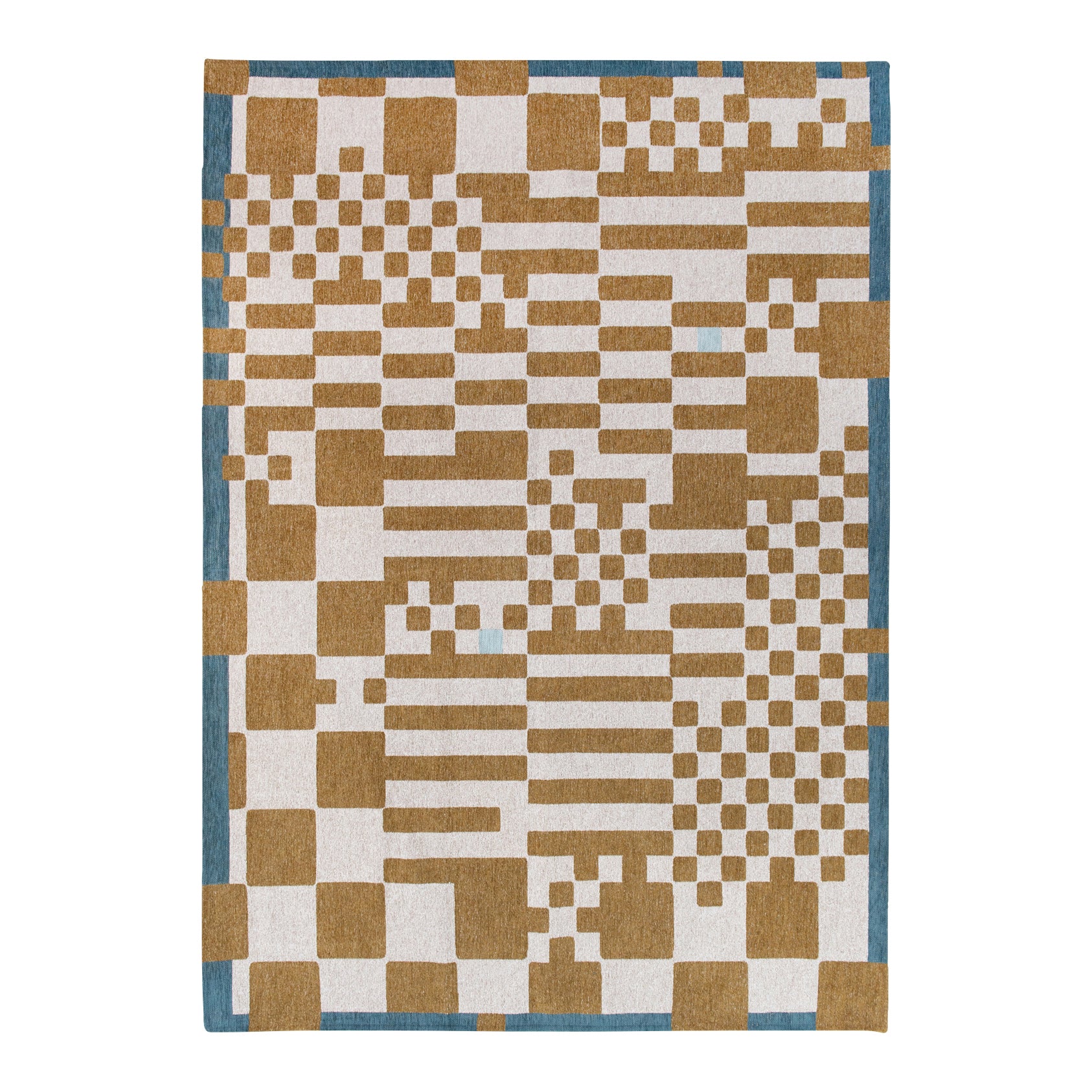 Louis de Poortere Craft Chess Vloerkleed 280 x 390 cm - Honey