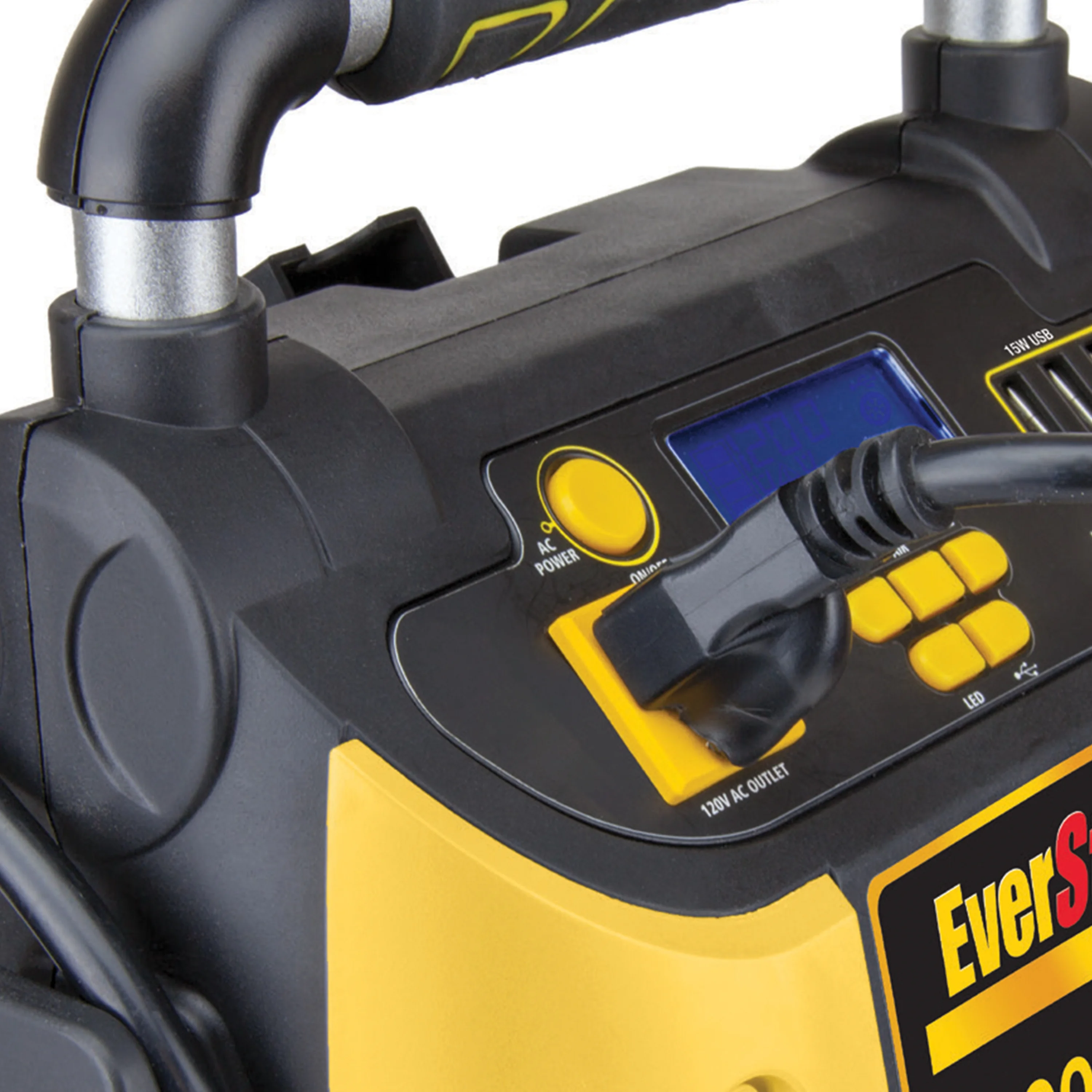 EverStart Maxx J5CPDE 1400 Peak Amps Jump Starter, Power Station, 500W Inverter, 120 PSI Compressor - Image 7