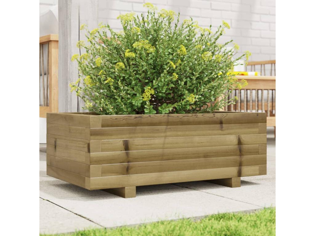 Decoratodo  madera de pino impregnada 70x40x26,5 cm