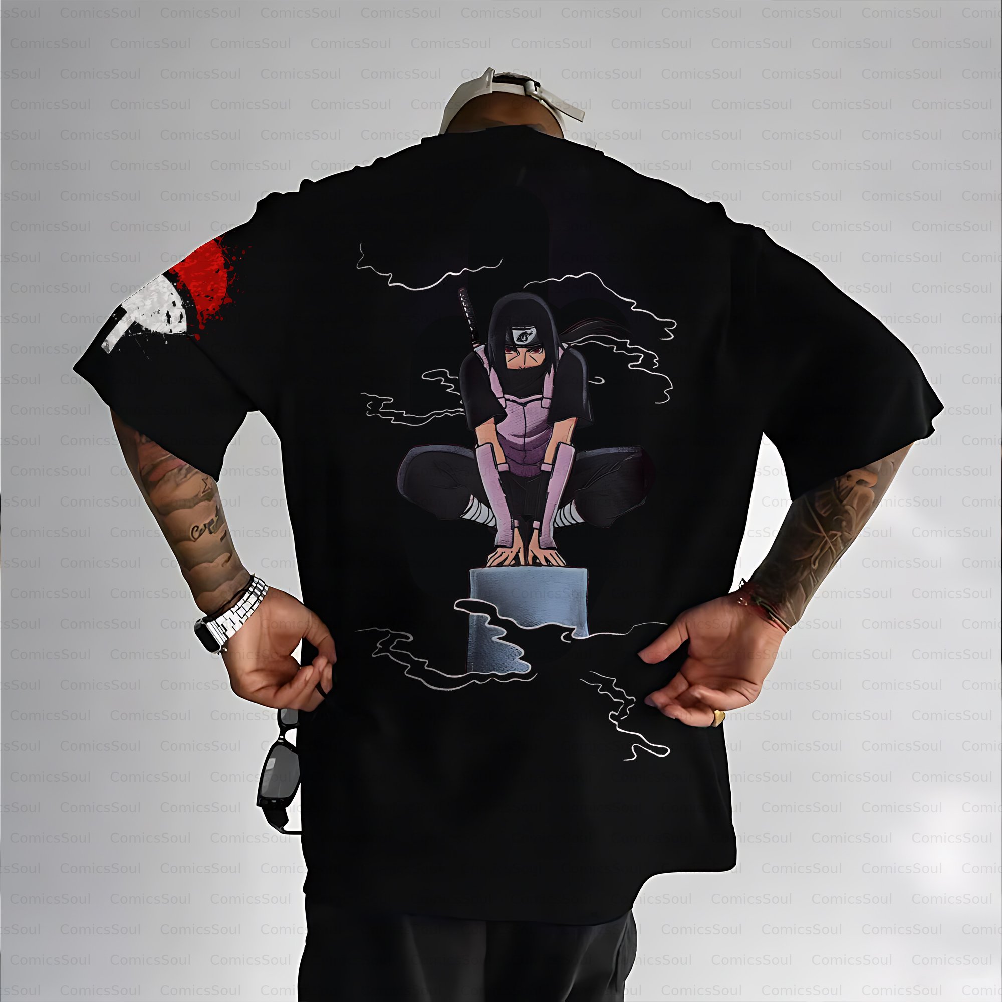 Unisex Anime Inspired Vintage T-Shirt