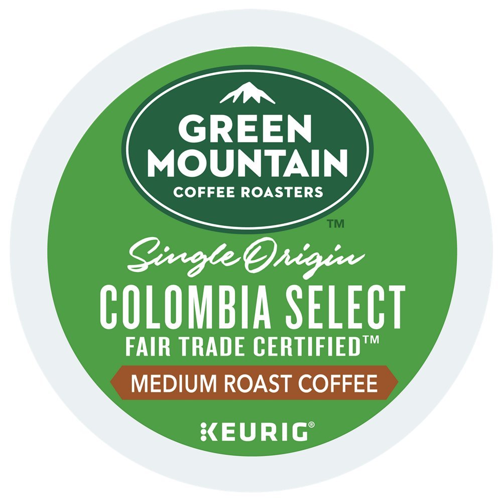 Green Mountain Coffee Colombian Fair Trade Select K-Cups. 72 Count