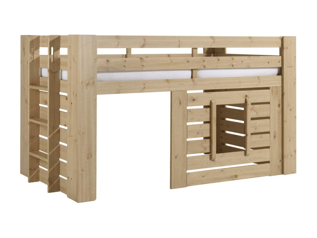 Cama Alta OLIVER LB005 97x215x115 Beige