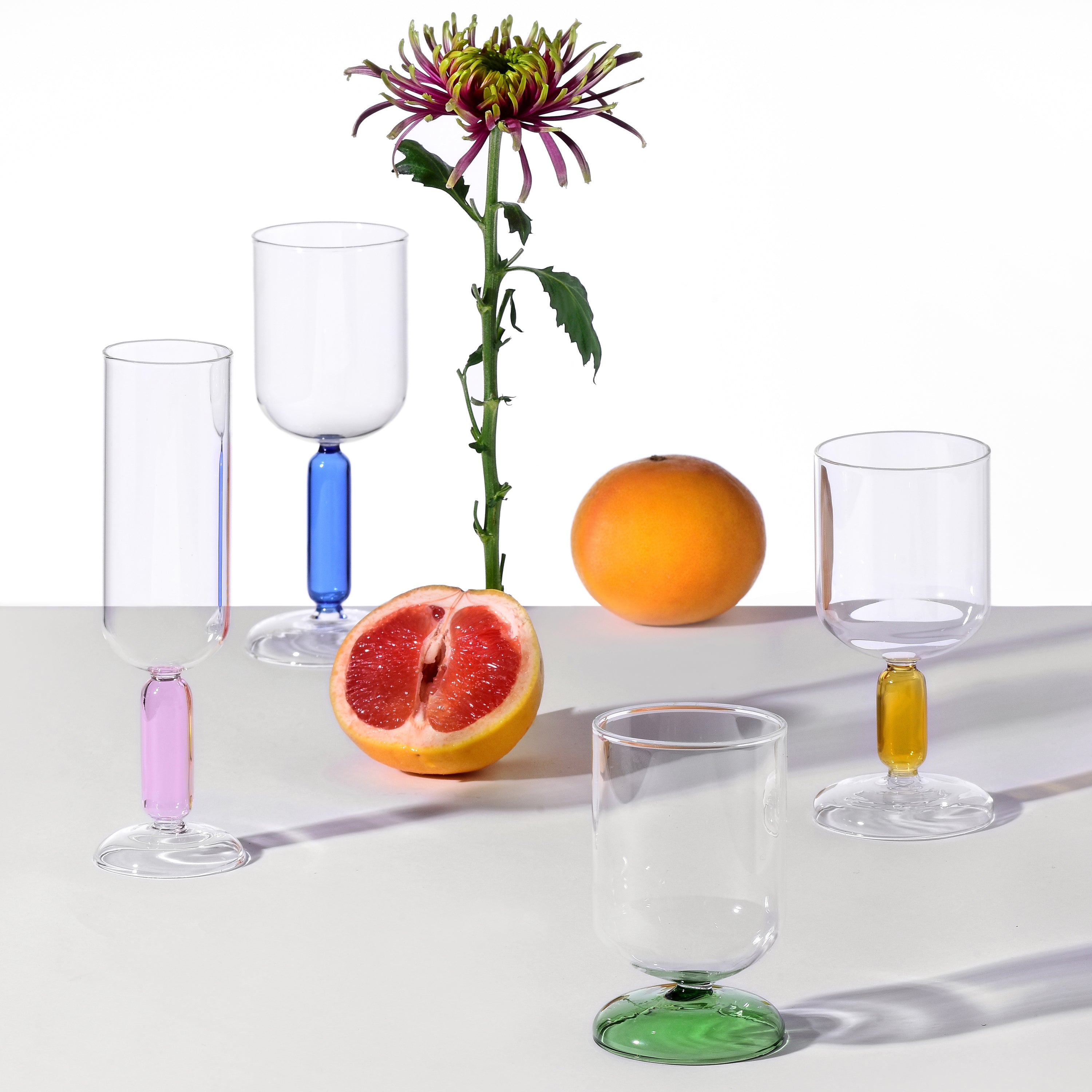 Ichendorf Milano Bloom Champagneglas H 22 cm - Lichtroze