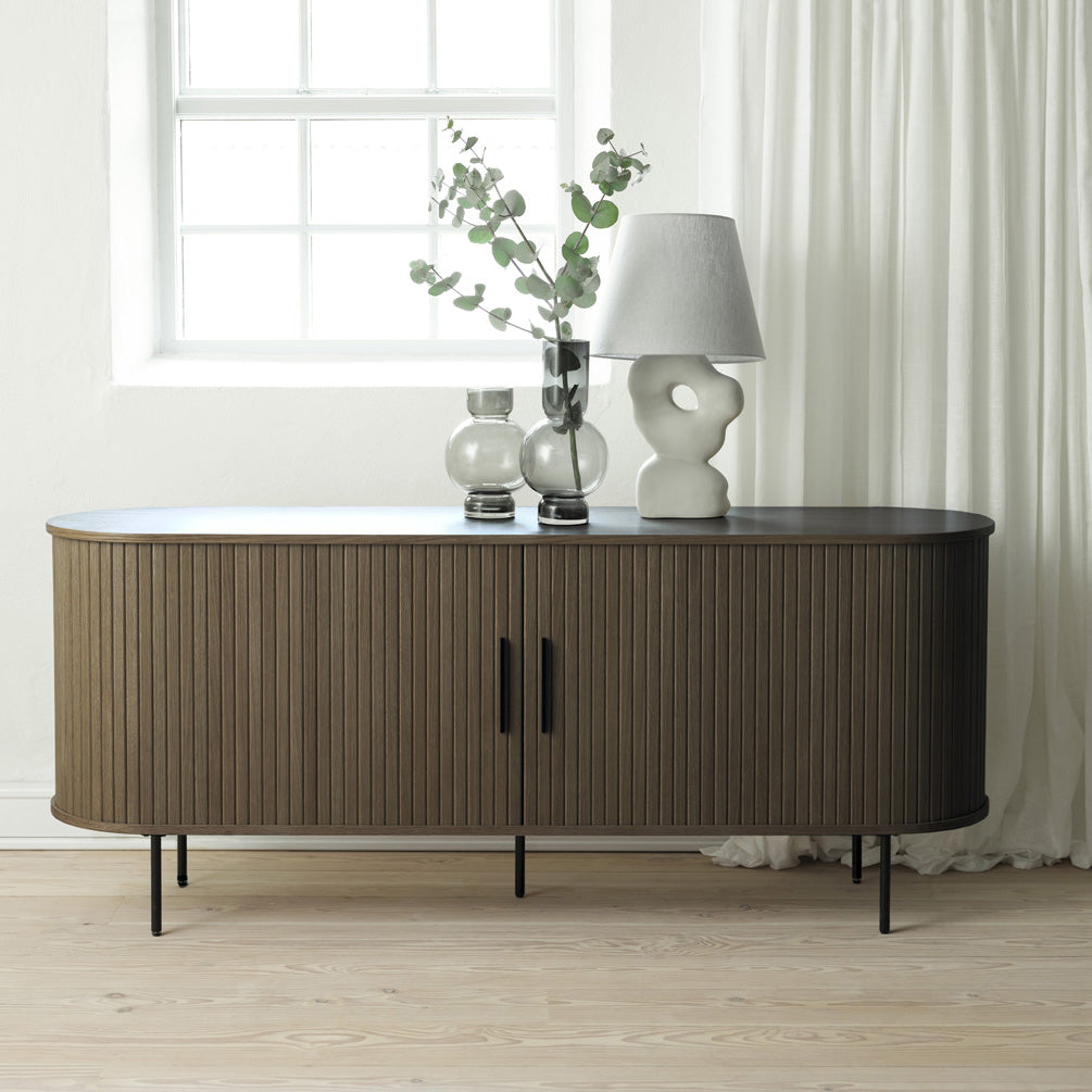 Blokker Alon Dressoir - B 180 cm - Smoked Eiken