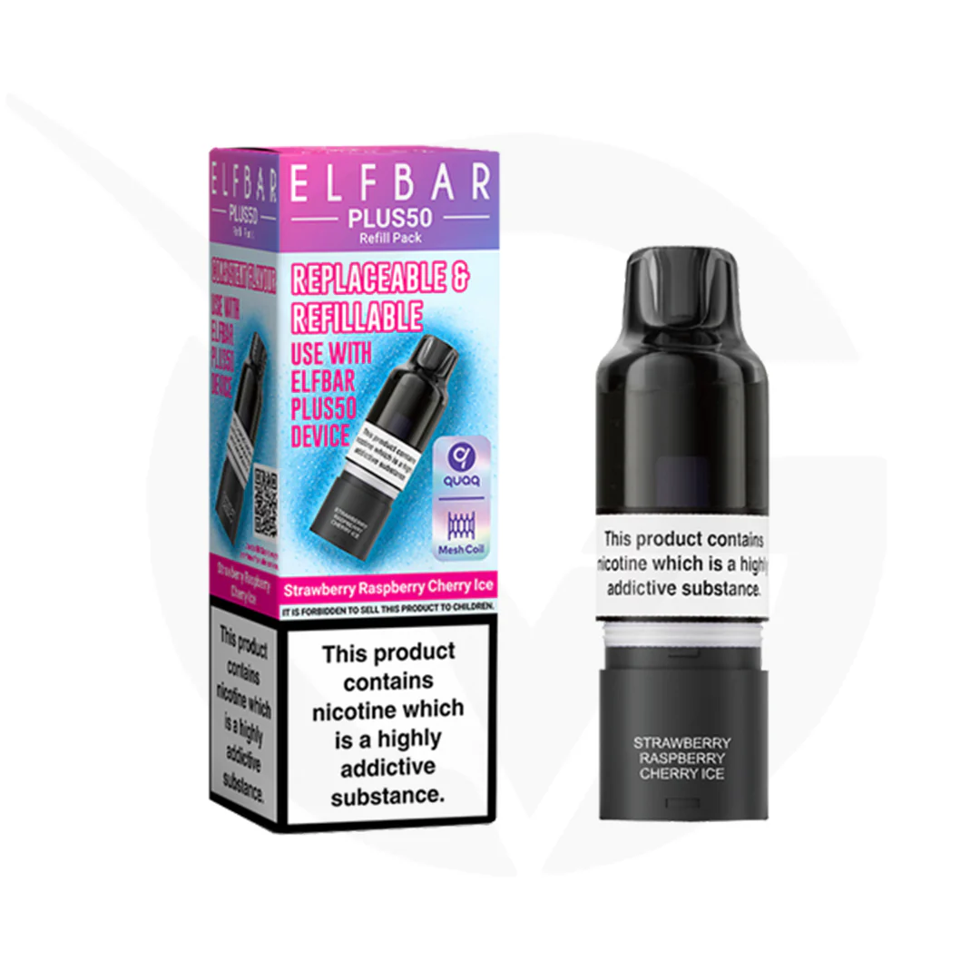 elfbar elfa kaufen Strawberry Raspberry Cherry Ice Elfbar Plus50 Refill Pods