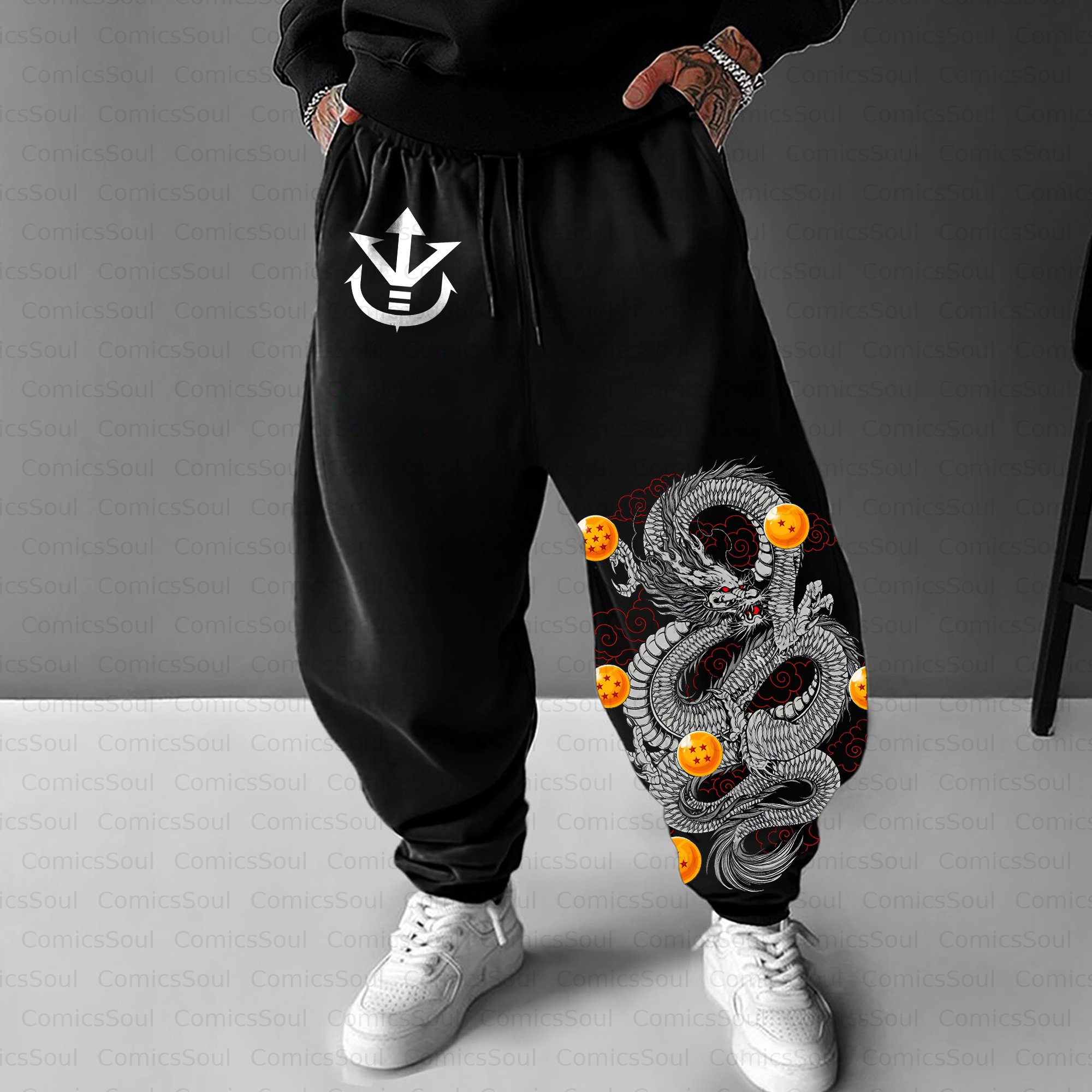 Unisex Casual Anime Streetwear Pant