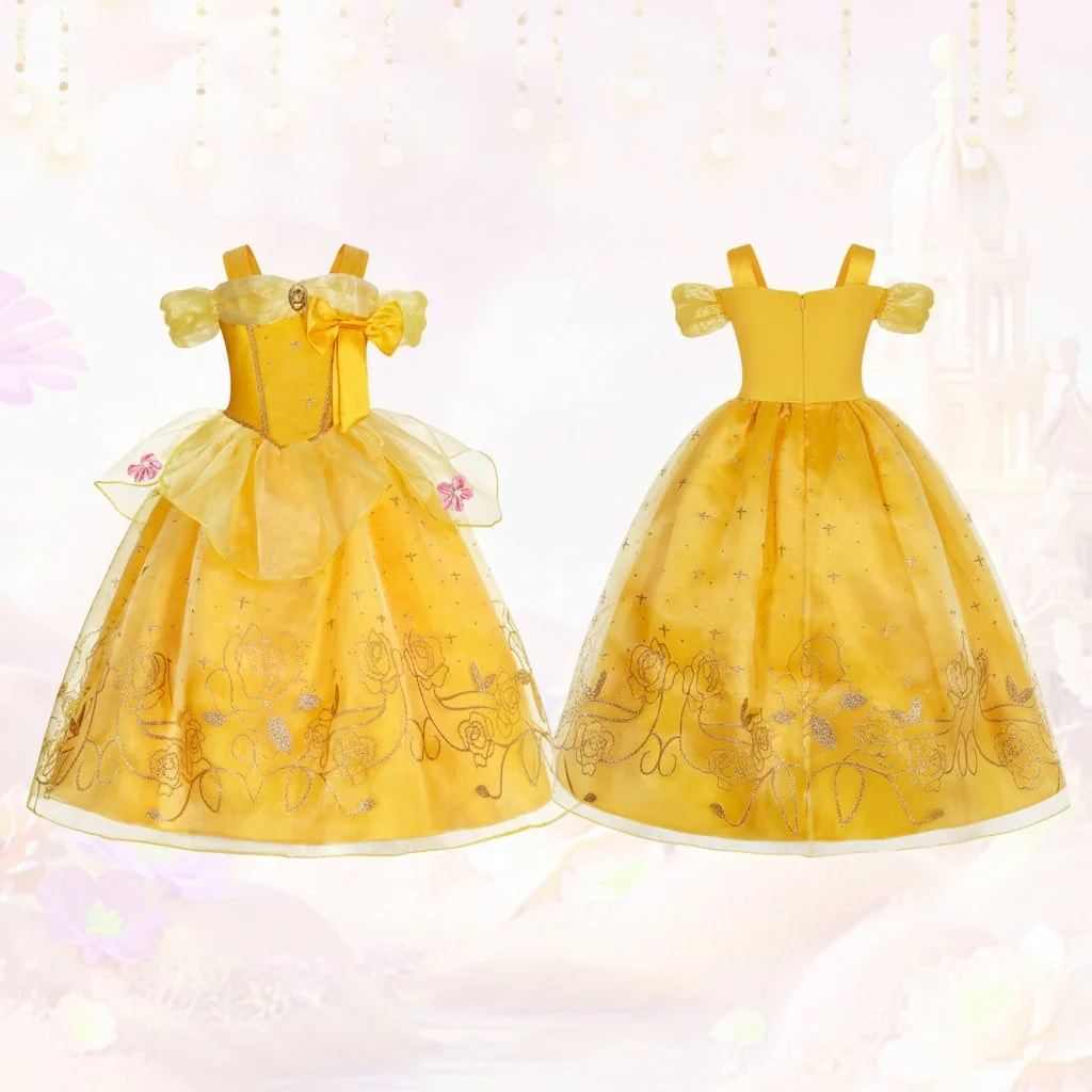 Halloween Costumes Girls Princess Party Dress Costume Set