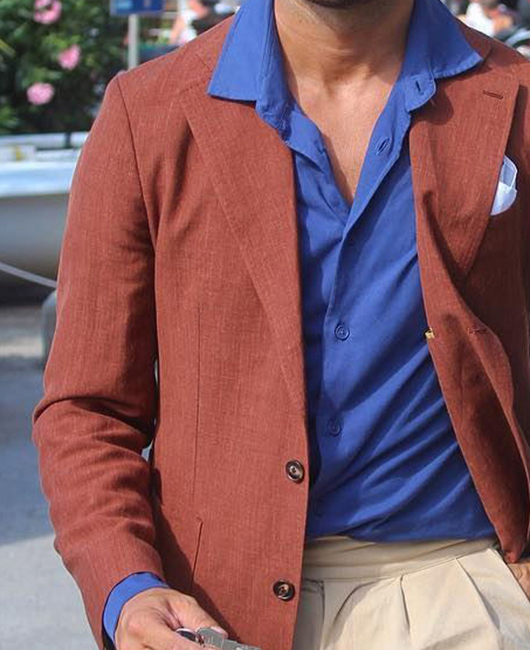 Daily Solid Notch Lapel Buttons Pockets Design Blazer