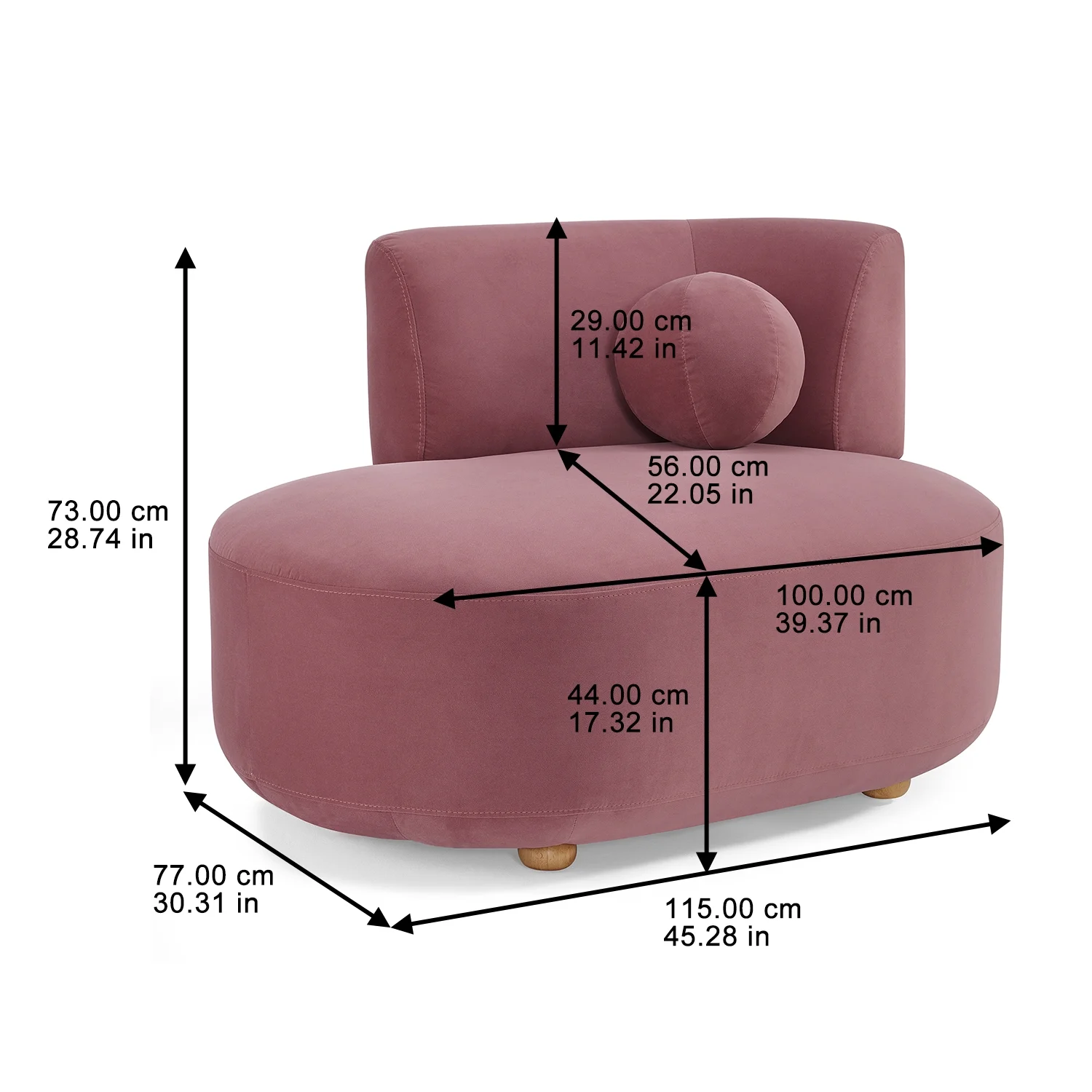 Better Homes & Gardens Juliet Modern Boucle Chaise & Storage Ottoman, Pearl - Image 32