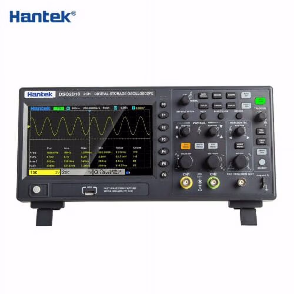 Hantek Digital Storage Oscilloscope 1gsa/S 8M DSO2C10 DSO2C15 DSO2D10 DSO2D15(DSO2D10)