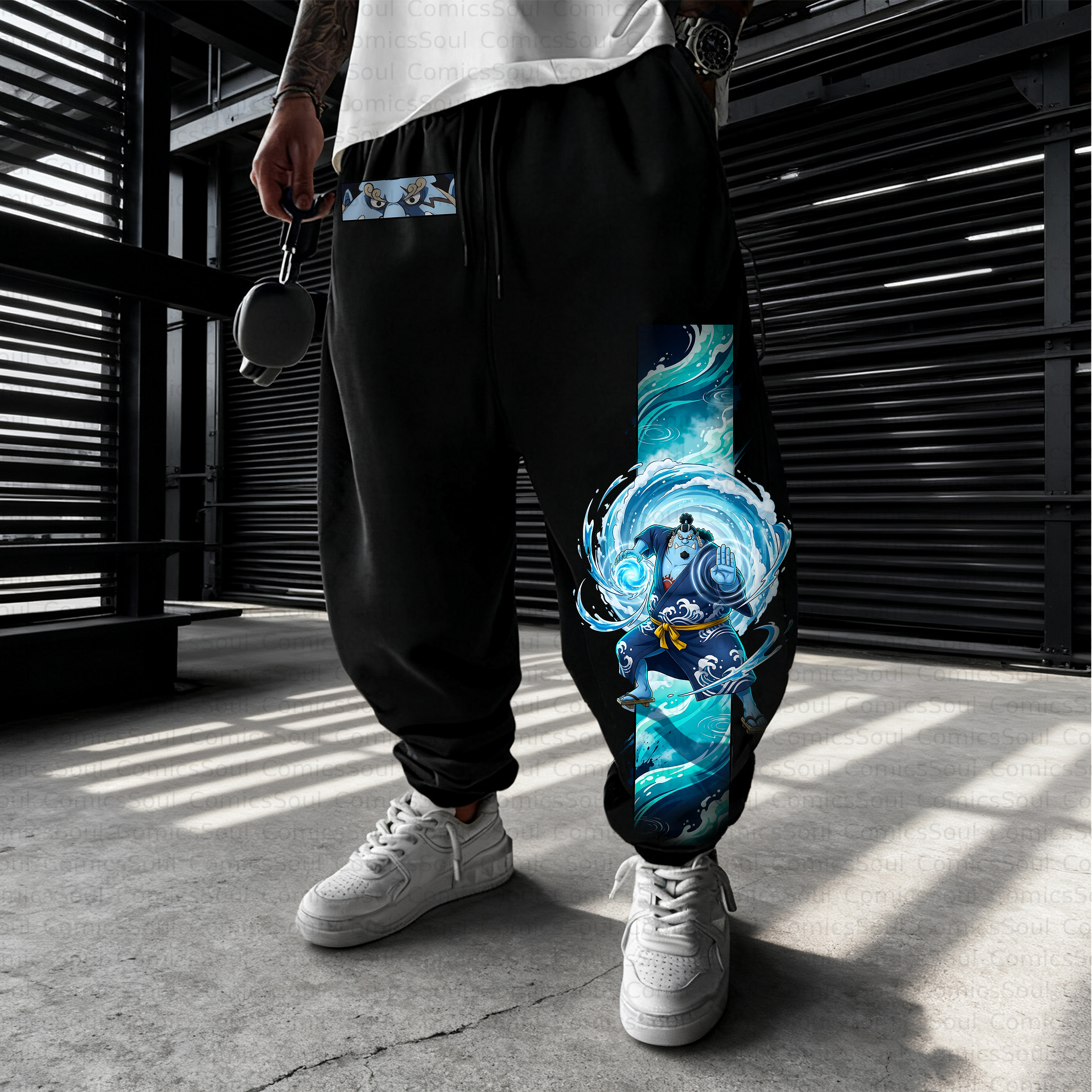 Unisex Casual Anime Streetwear Pant