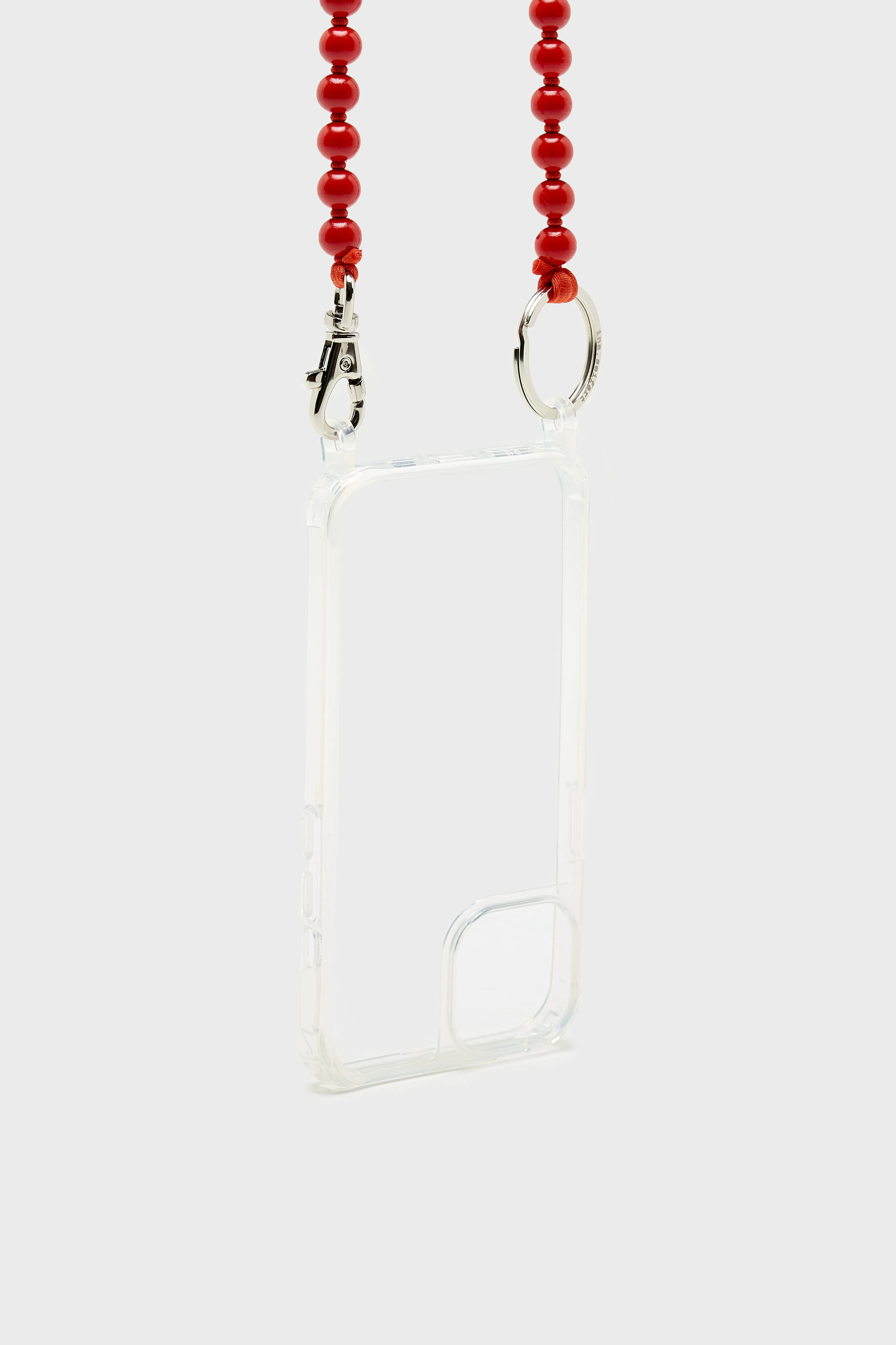 Bellerose Handykette Necklace for iPhone 15  (261 / W / RED)