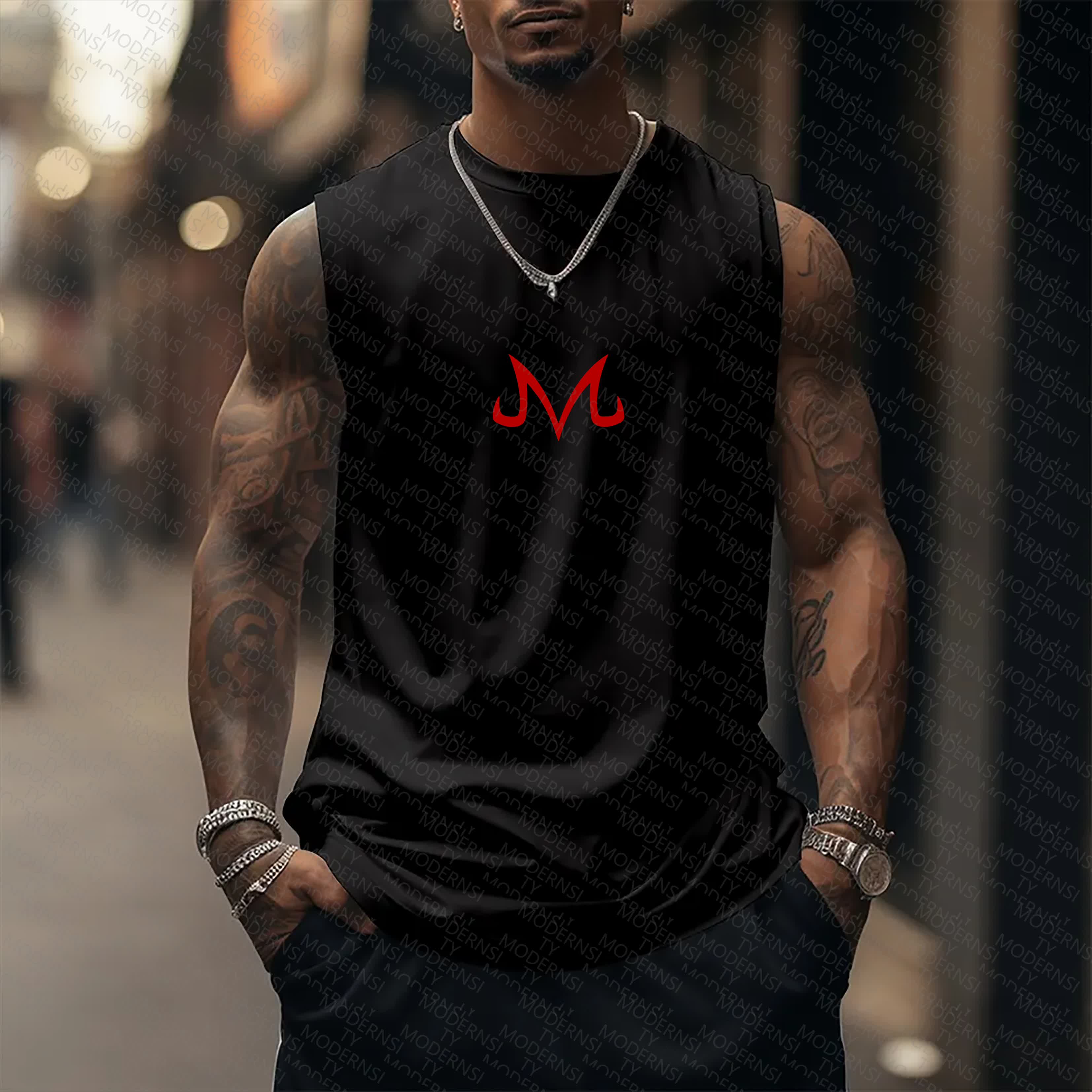 Unisex  “Comicssoul” Casual Anime  Tank Top