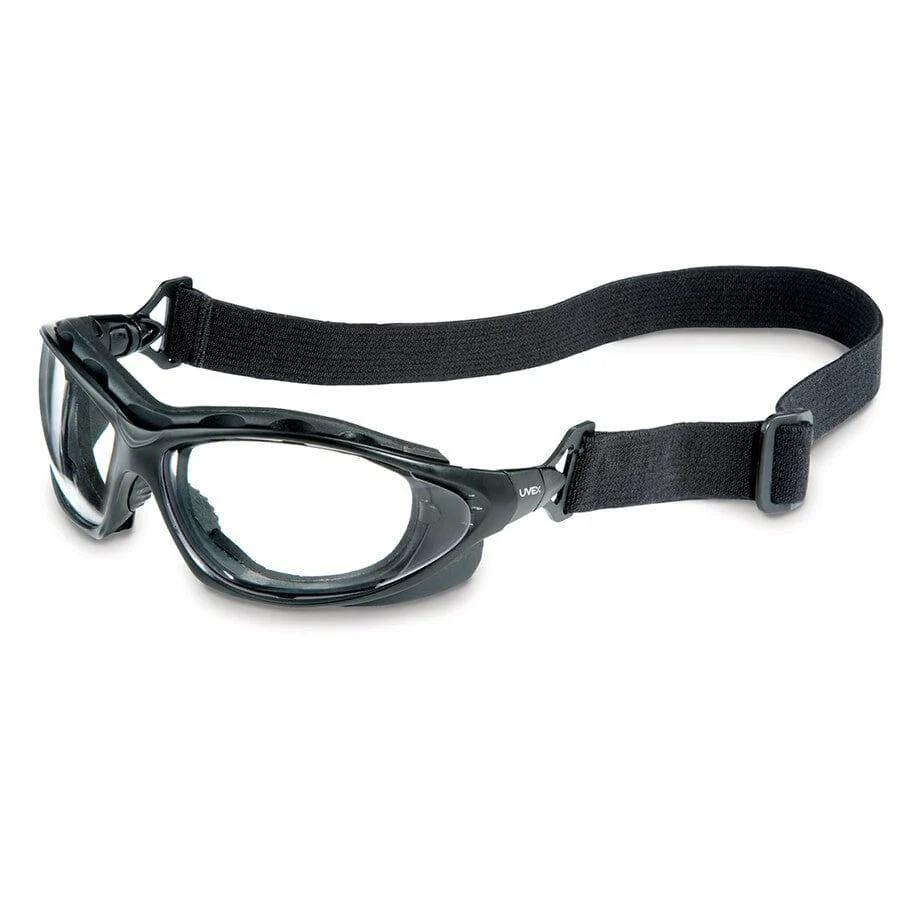 Uvex Seismic Bifocal Safety Glasses/Goggles Black Frame Clear Anti-Fog Lens - KTF Painting Interior Exterior