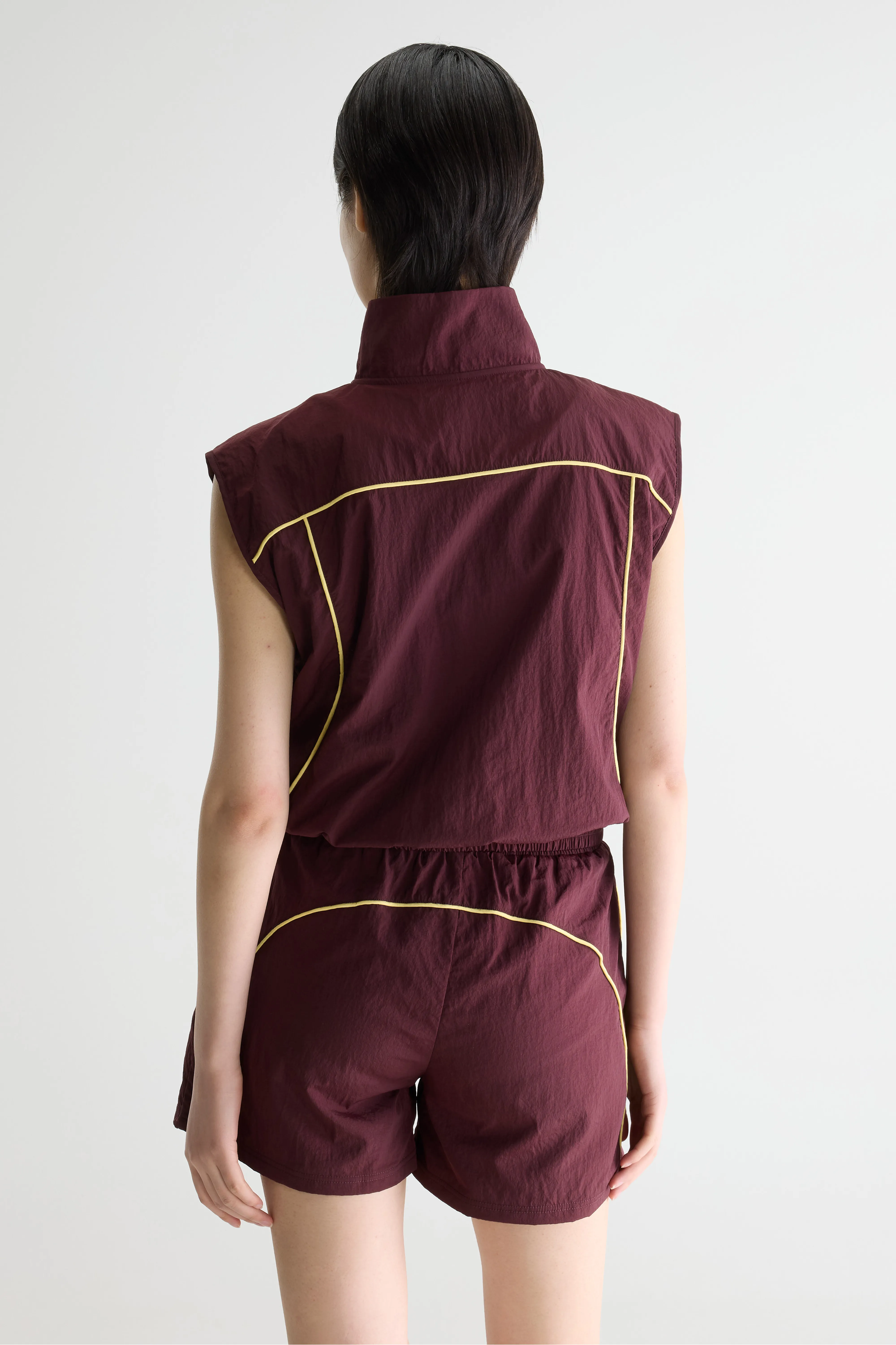 Bellerose Tinta sleeveless sports veste (261 / W / WINE)