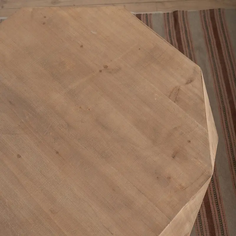 38-Inch Three-Dimensional Embossed Retro American Coffee Table