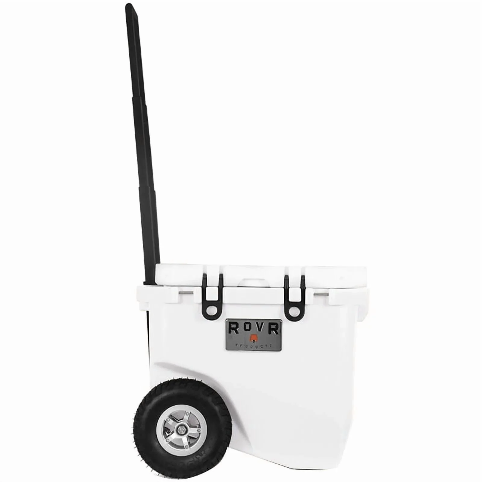 RovR RollR 45-Qt Wheeled Cooler With Handle And Collapsible LandR Bin - Powder - 45PROLLRWB - Image 4 RovR RollR 45-Qt Wheeled Cooler With Handle And Collapsible LandR Bin - Powder - 45PROLLRWB - Image 4