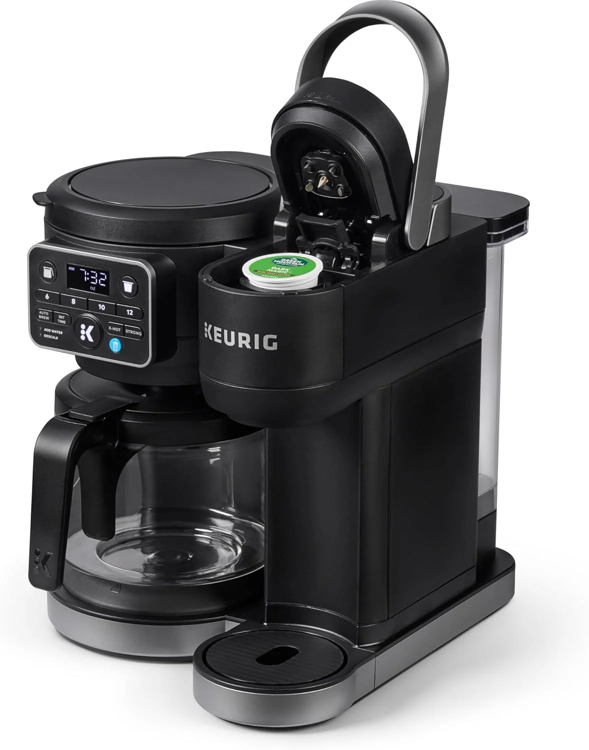 Keurig K-Duo Hot & Iced Single Serve & Carafe Coffee Maker MultiStream Technology 72oz Reservoir