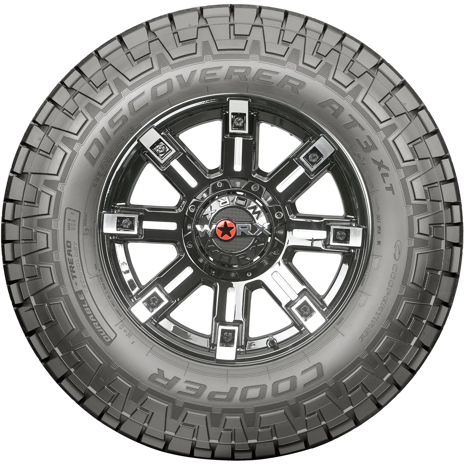 Pair of 2 (TWO) Cooper Discoverer AT3 XLT LT 285/60R20 125/122S E 10 Ply A/T All Terrain Tires