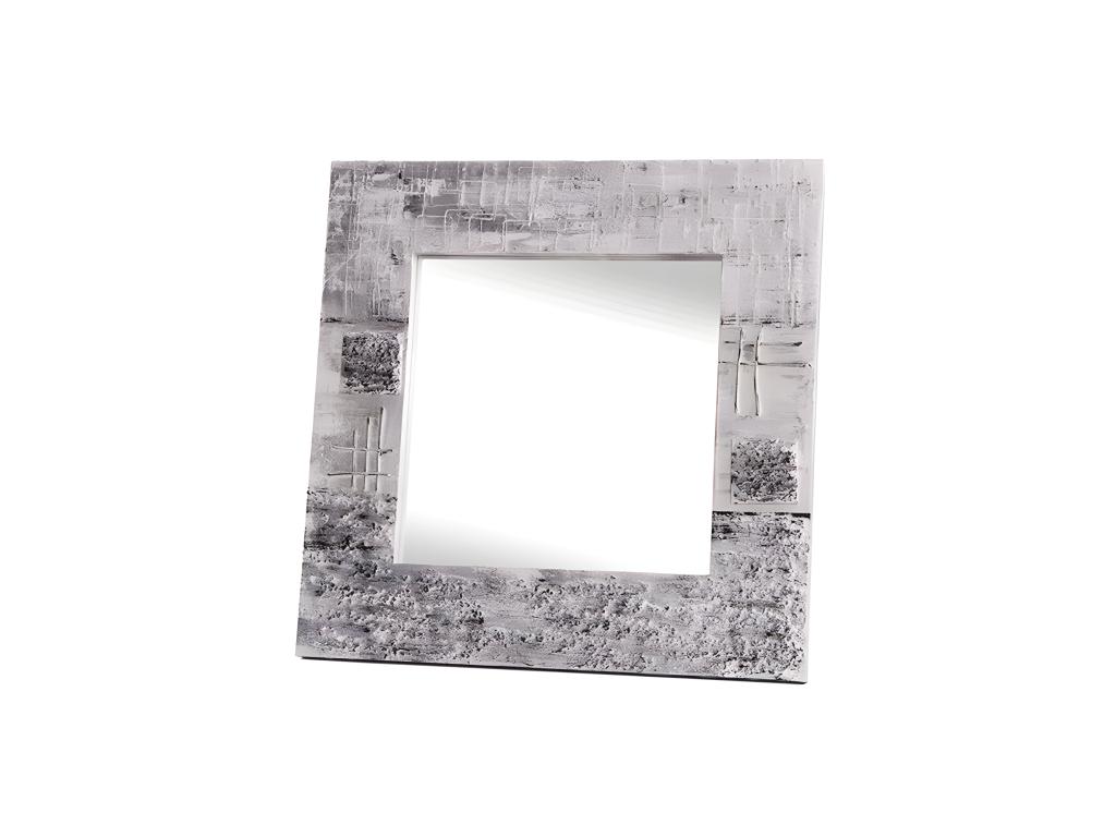 Espejo artesanal Silver Plata Acrílico
