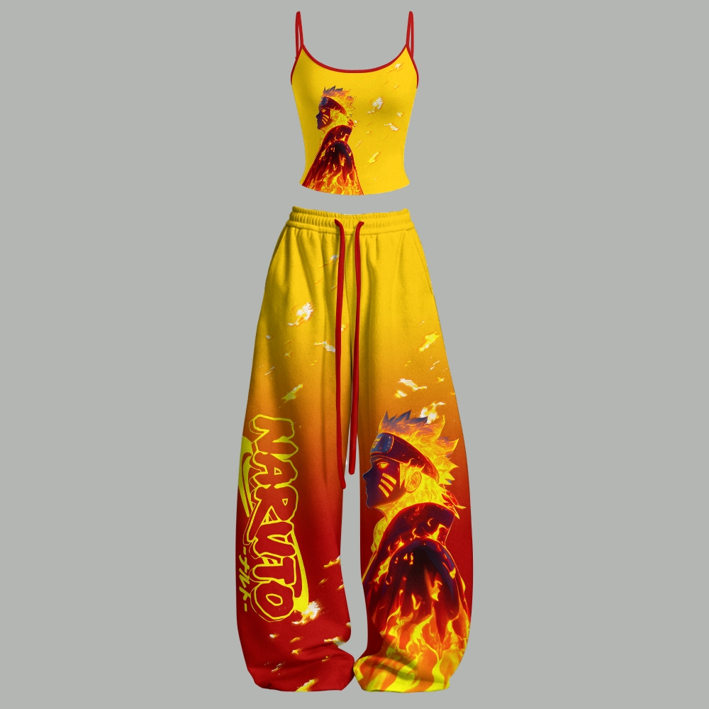 NARUTO Top & Elasticated Trousers Two-Piece Set