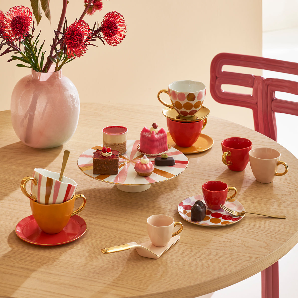 Urban Nature Culture Good Morning Cappuccino / Theekop - Raspberry - 4