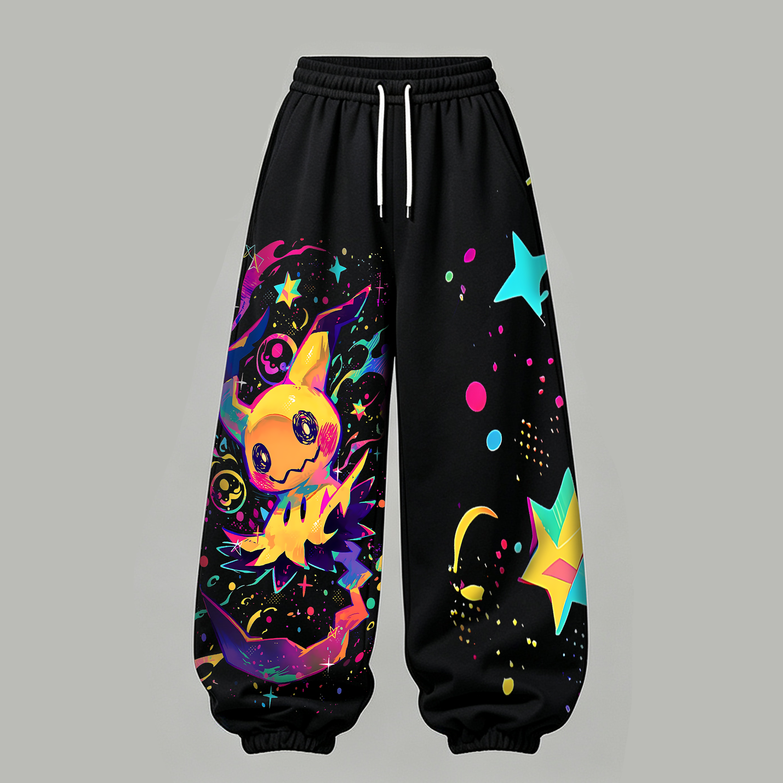 Pokémon Halloween Series Cropped Long Sleeve Hoodie & High Waist Jogger Pants Two Piece TeeThreads Sustain the Scene with Custom Apparel