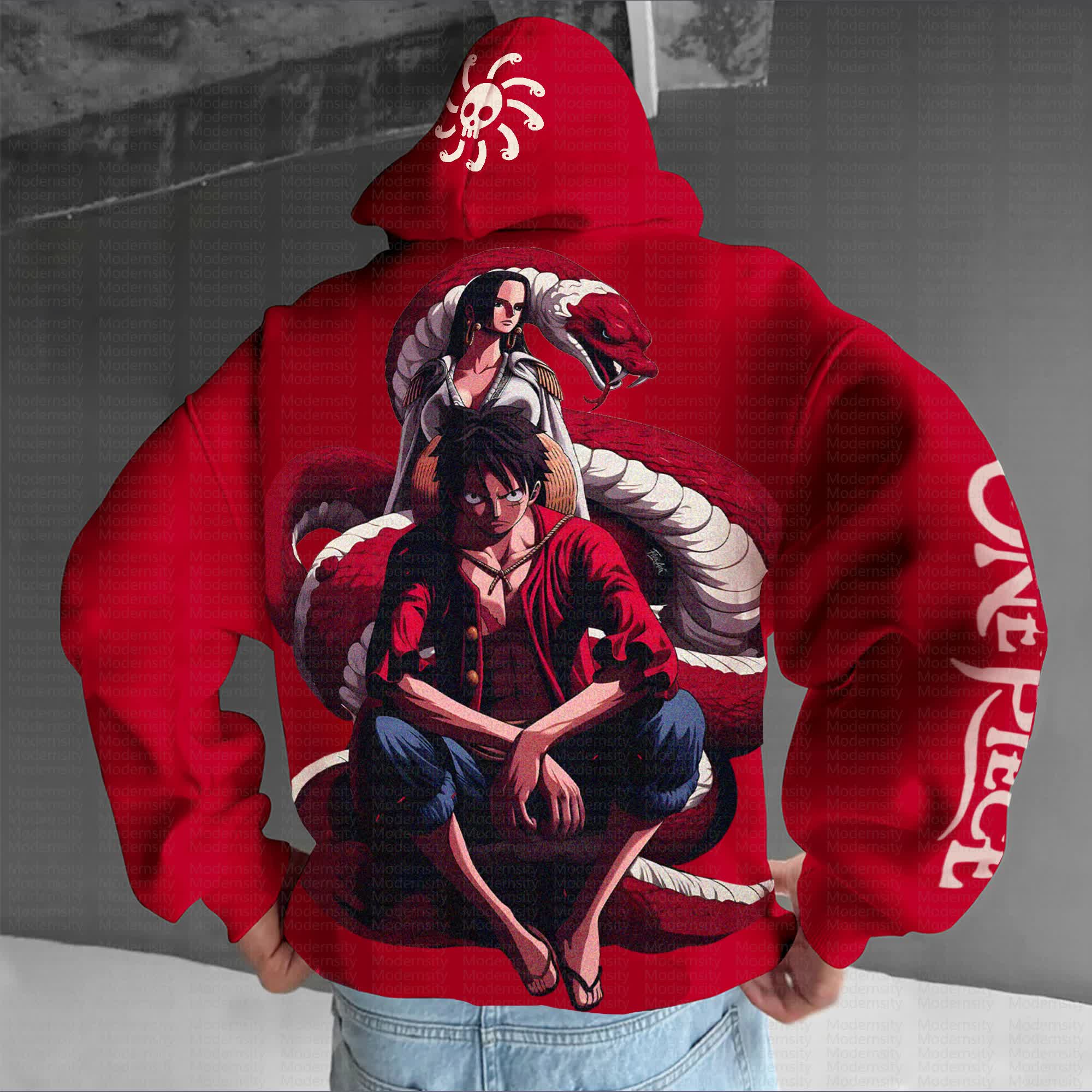 Unisex “Comicssoul” Anime Print  Casual Oversized Hoodie