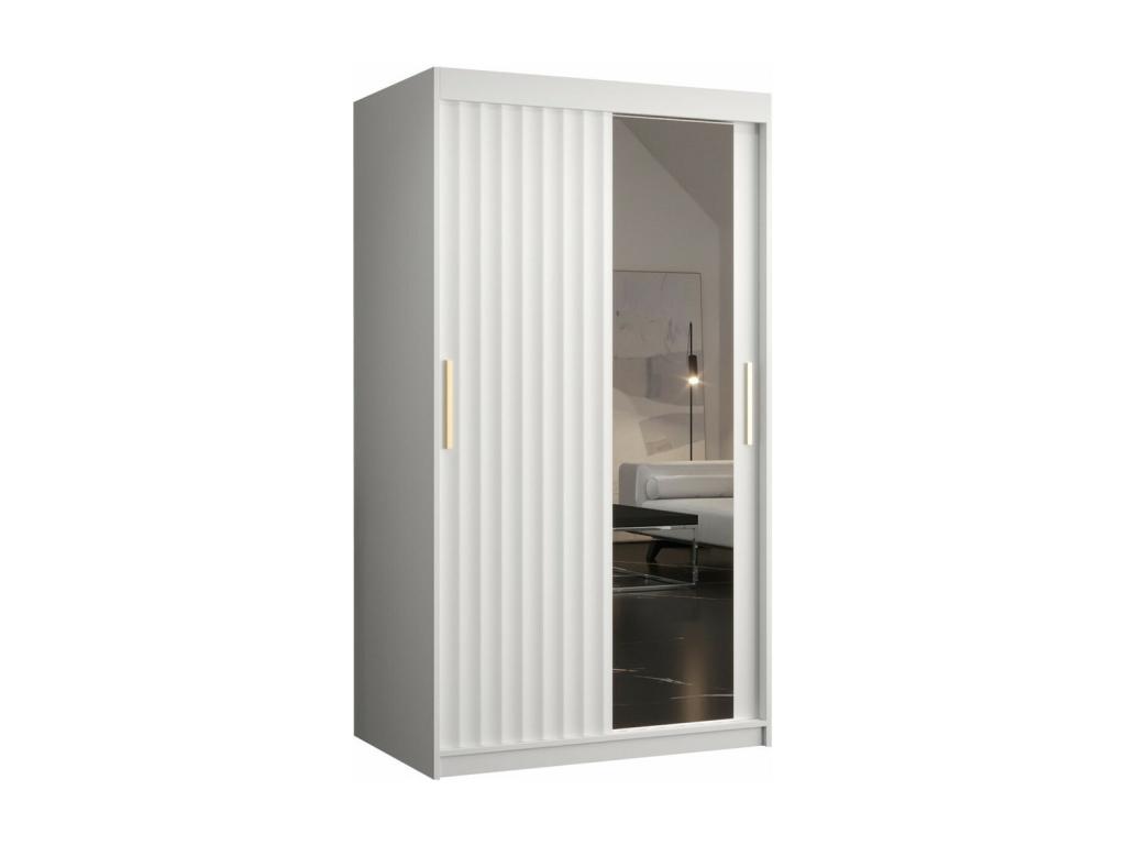 Armario Nestleano 337 - Blanco - 200x100x62cm - Puertas de armario Correderas
