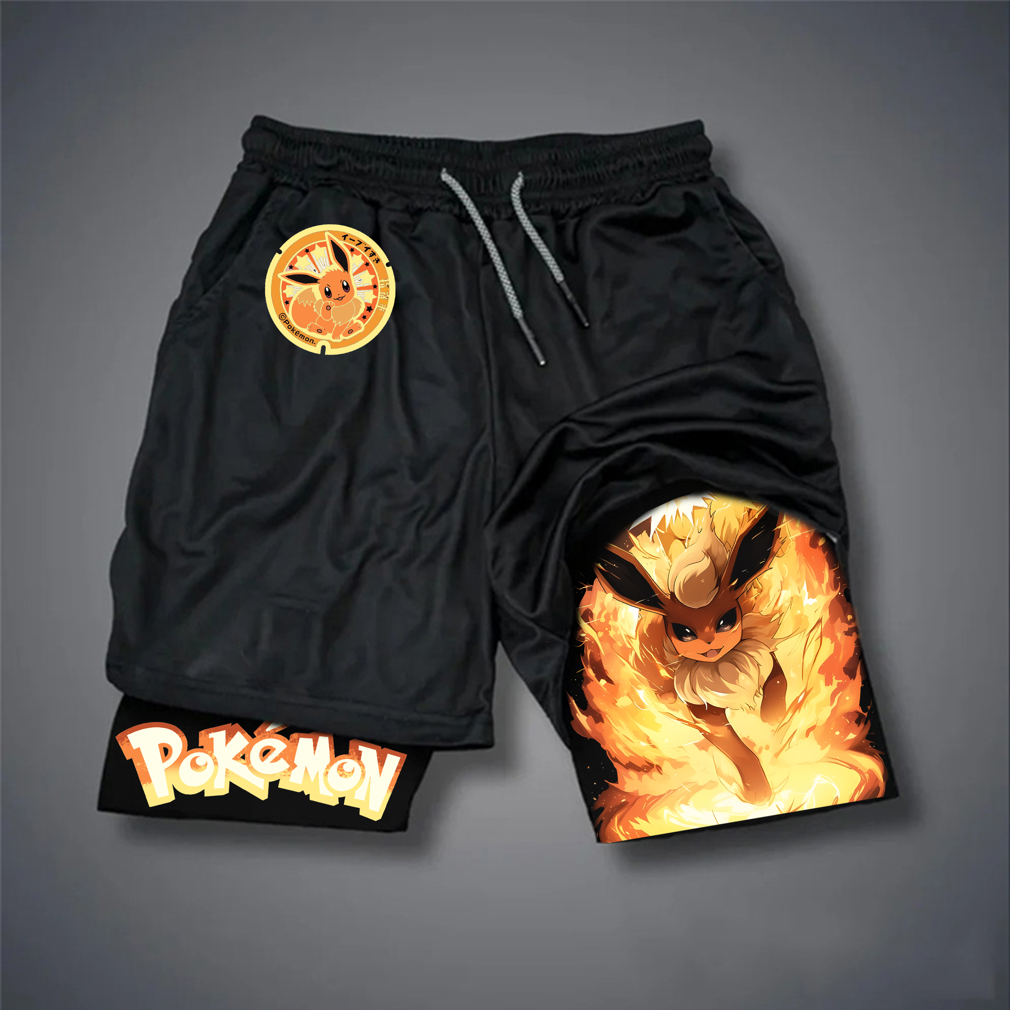 Unisex Casual Anime Streetwear Shorts丨Comicssoul