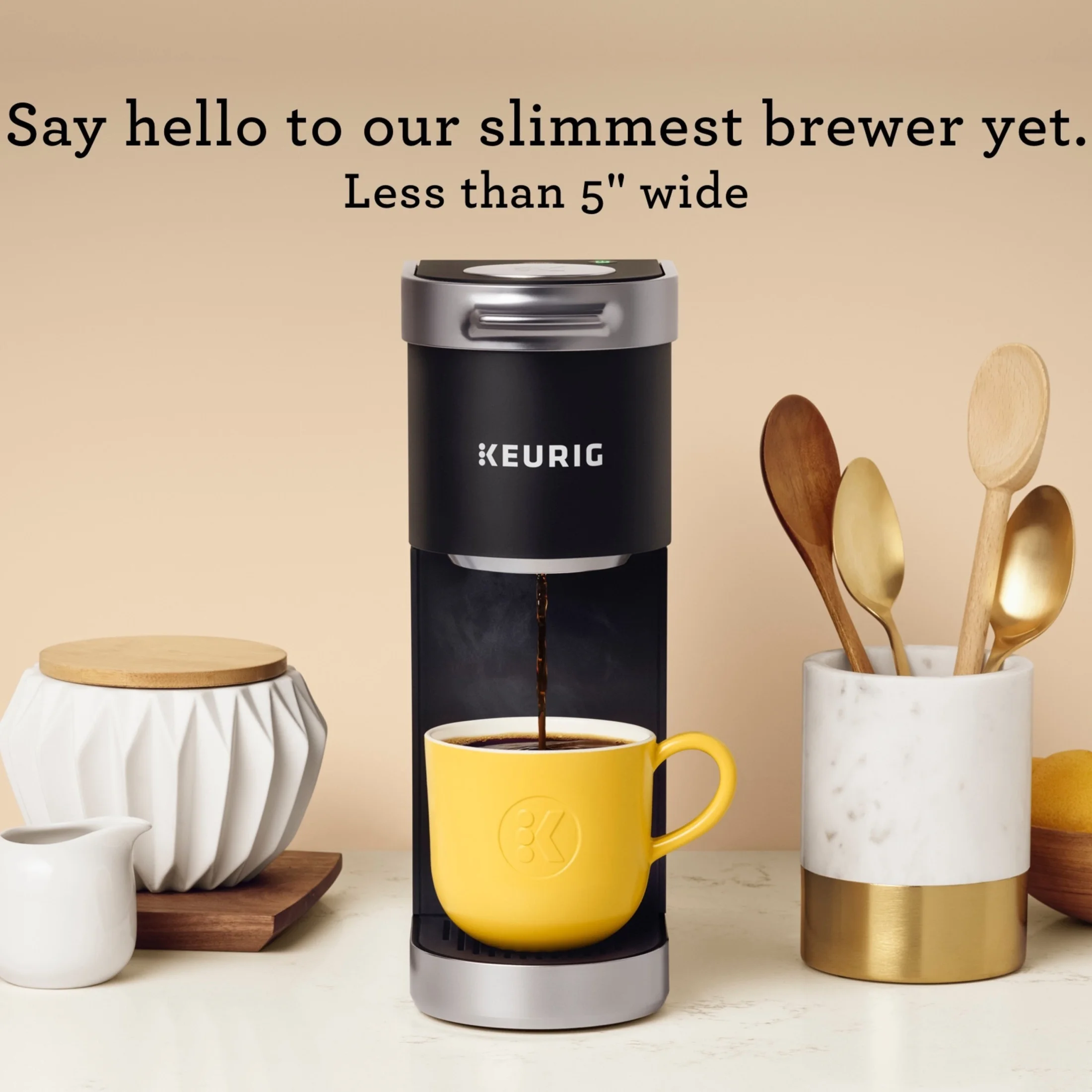 Keurig K-Mini Plus Single Serve K-Cup Pod Coffee Maker, Dusty Rose - Image 88