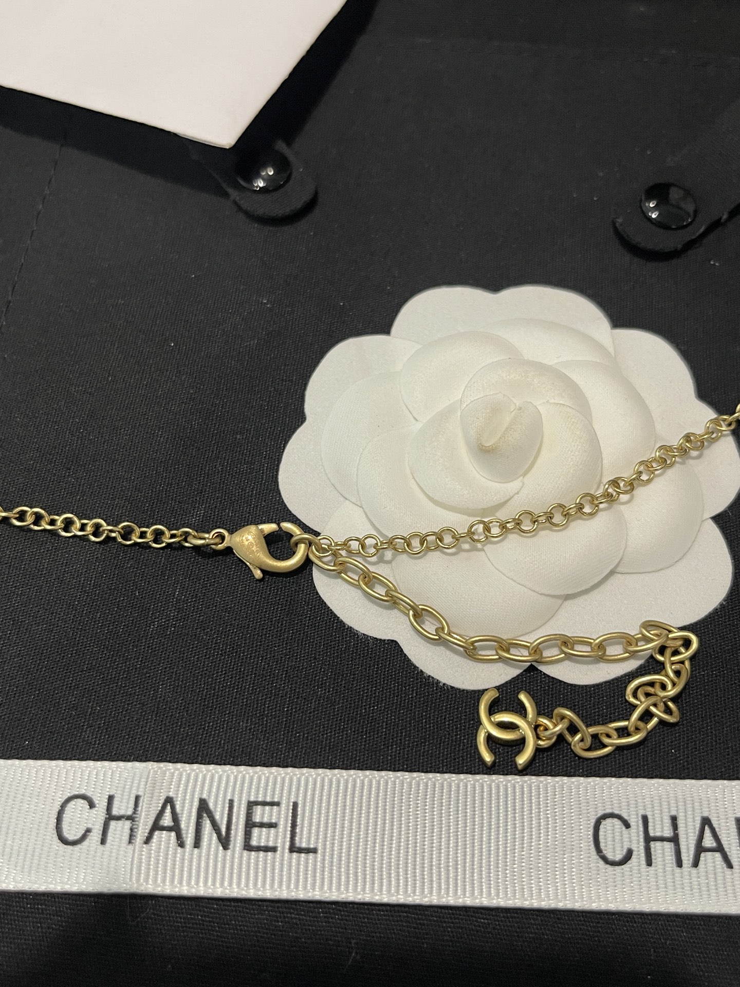 Chanel Bowknot Sweater Chain Foldable Double-Layer Long Necklace - Original Replica Club