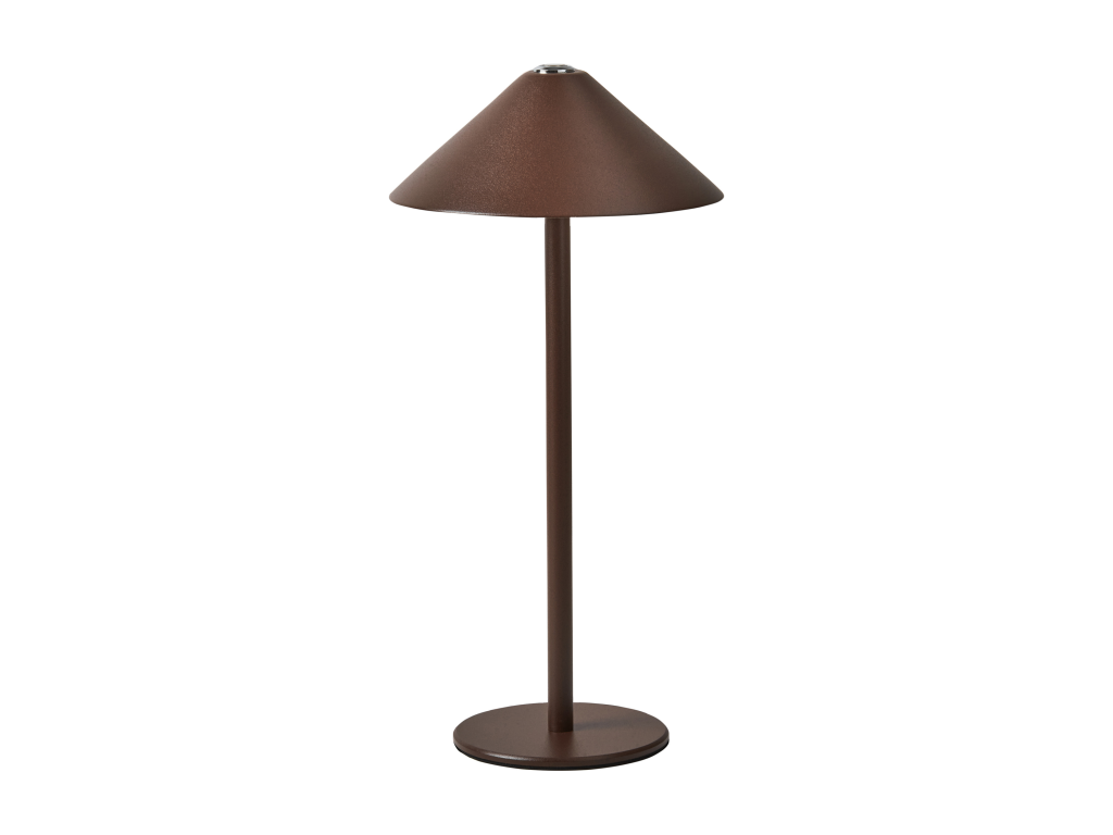 Lámpara de mesa inalámbrica FRANCOLI LED Metal Marrón